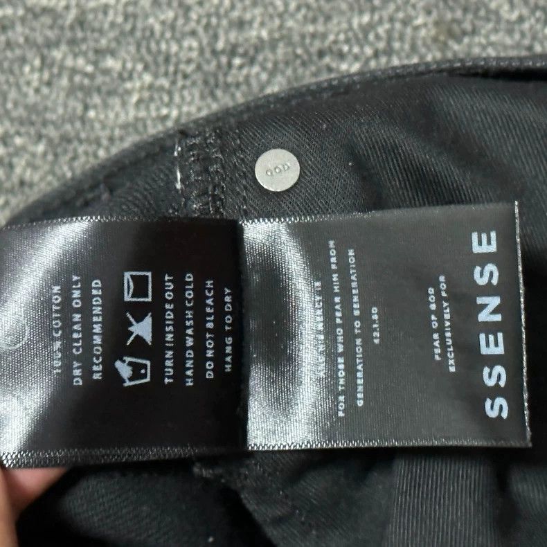 Fear of God Fear of God Genuine black jeans Size US 31 - 4 Thumbnail