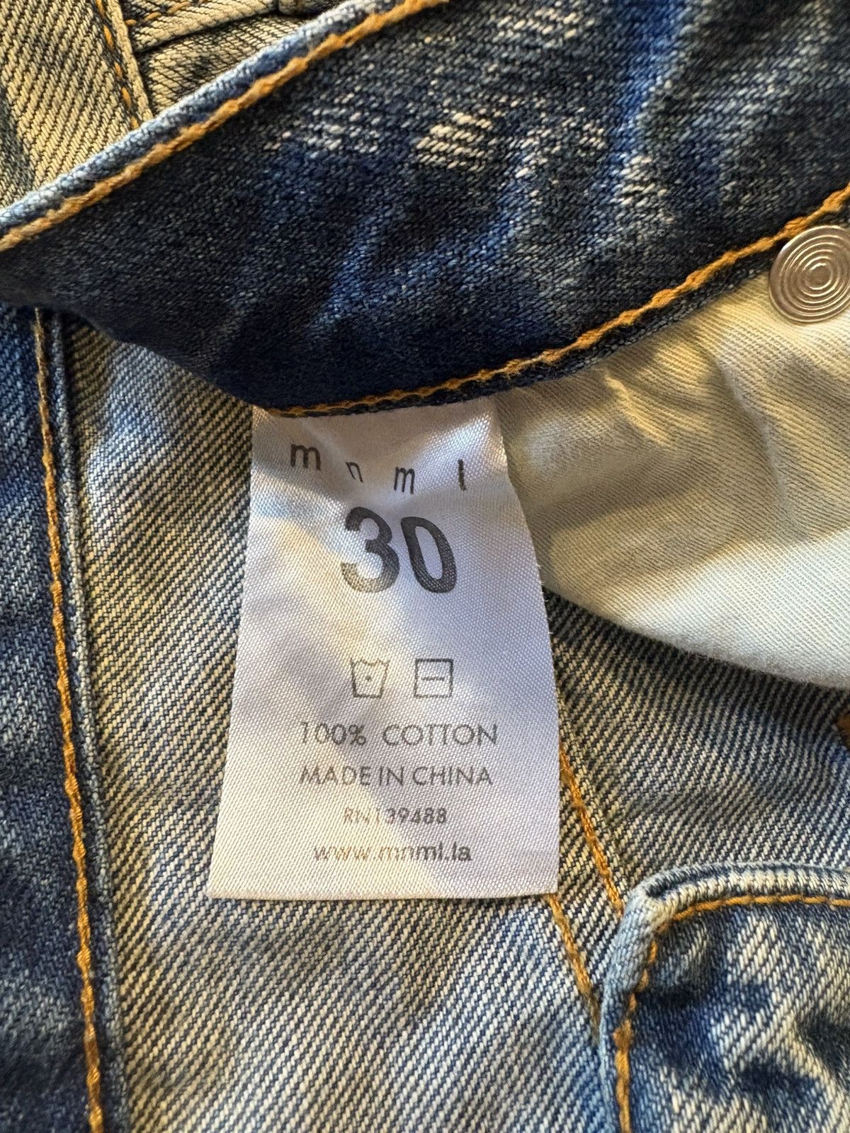 MNML MNML Demin Pants Size US 30 / EU 46 - 3 Thumbnail