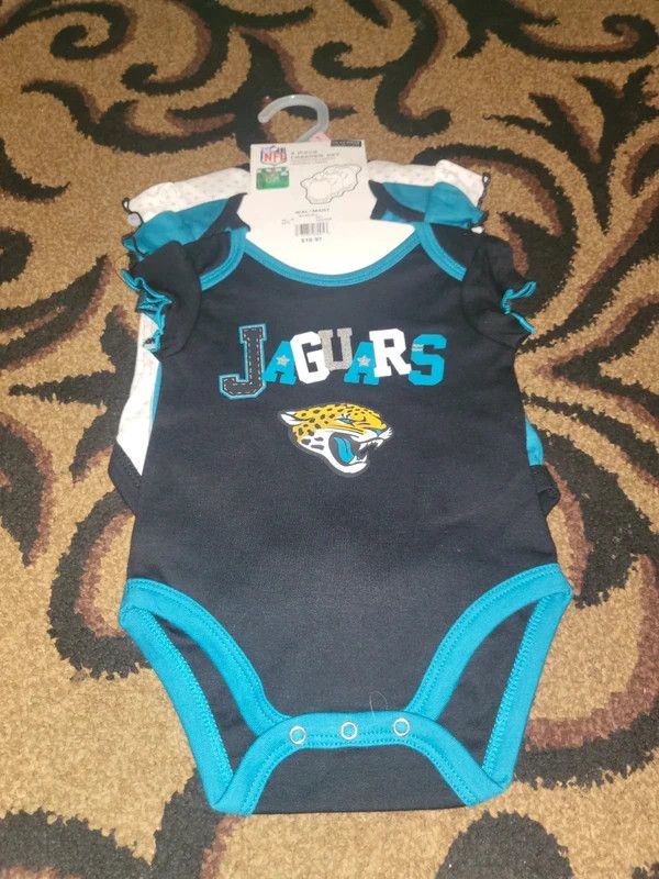 Other NFL Baby Jaguars 3 piece set Girl Size ONE SIZE - 1 Thumbnail
