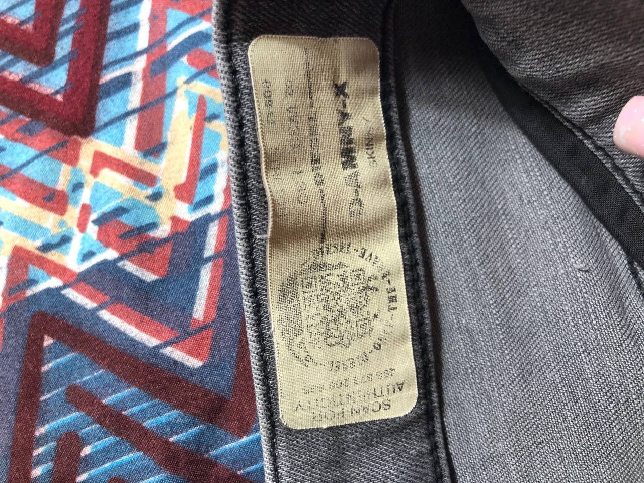 Diesel × Vintage Vintage Diesel Jeans Distressed Faded Wide Y2K Size US 33 - 2 Thumbnail