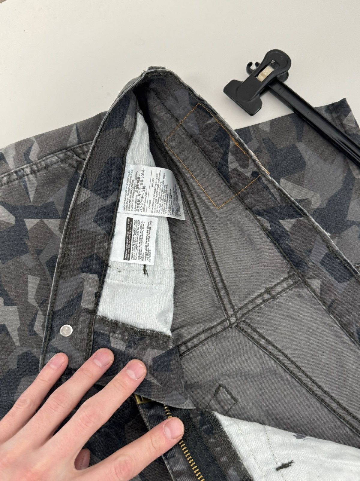 Levi's Levi’s Vintage Pants Camo Y2K styel HI-Ball W/30 Size US 30 / EU 46 - 16 Thumbnail