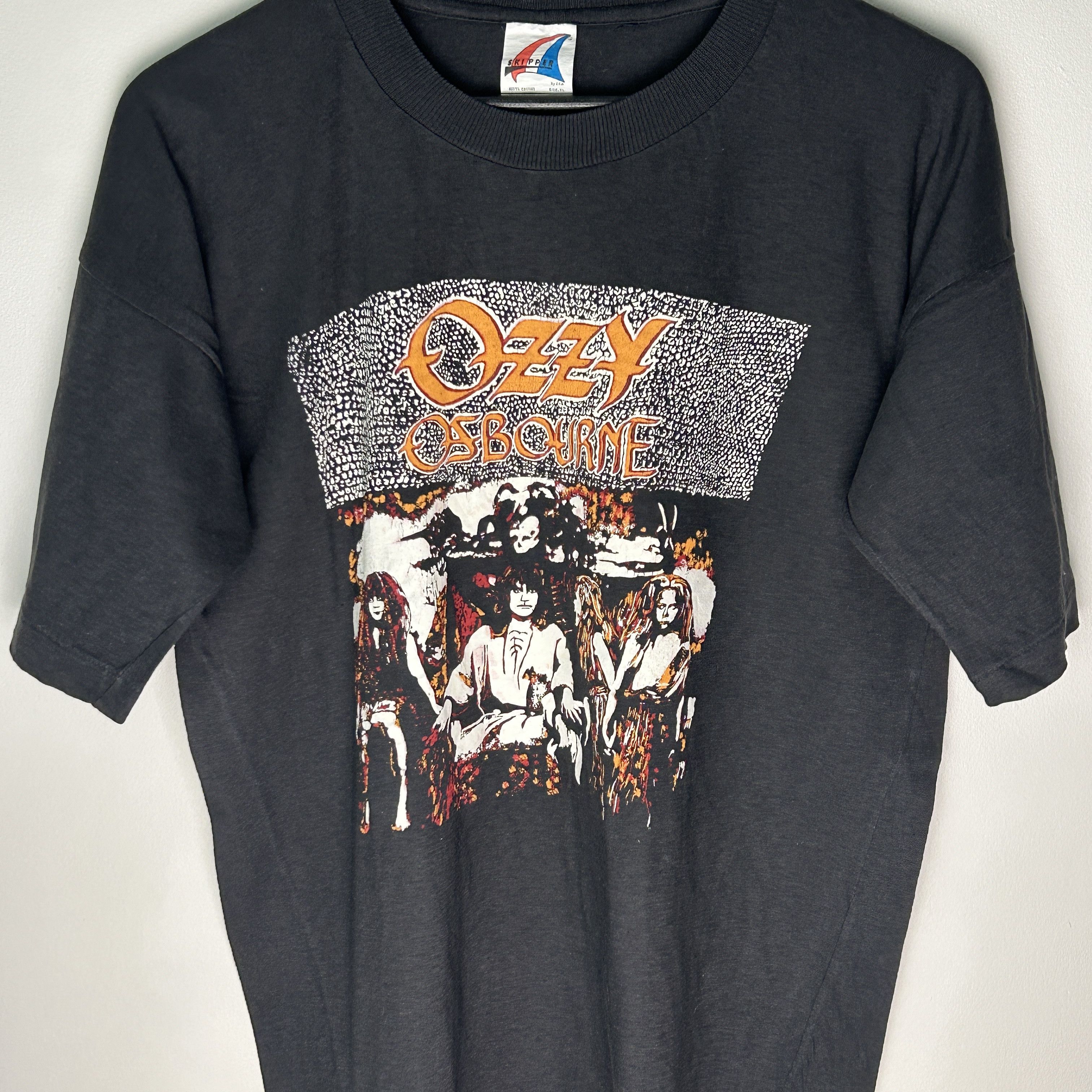 Band Tees Vintage Ozzy Osbourne 80’s Band T-shirt Size US XL / EU 56 / 4 - 3 Thumbnail