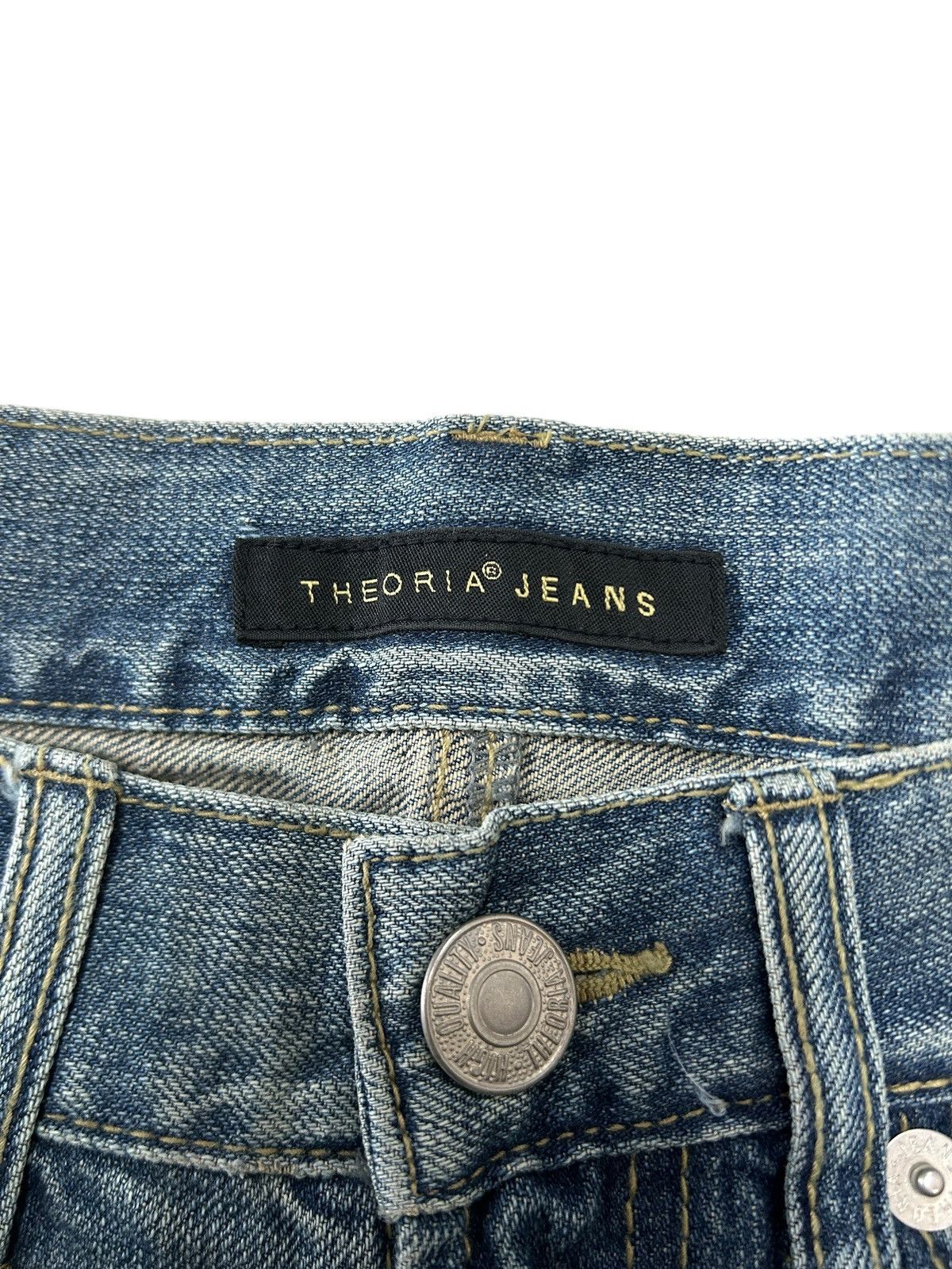 Designer × If Six Was Nine × Japanese Brand Vintage Theoria Rare Thunder Designs Rusty Japan Jeans Size US 30 / EU 46 - 9 Thumbnail