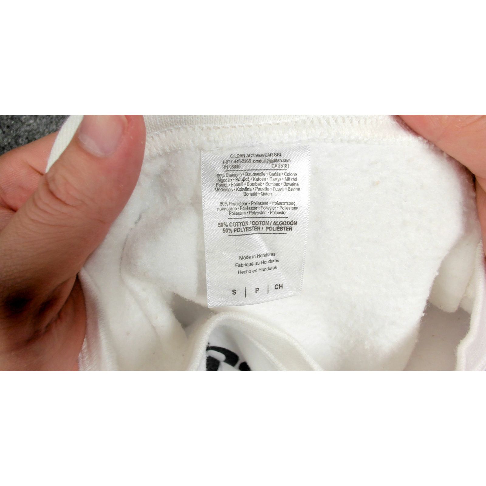 Gildan 2010s Kinda Bad Kinda Boujee Boxy White Sweatshirt Size S / US 4 / IT 40 - 7 Thumbnail