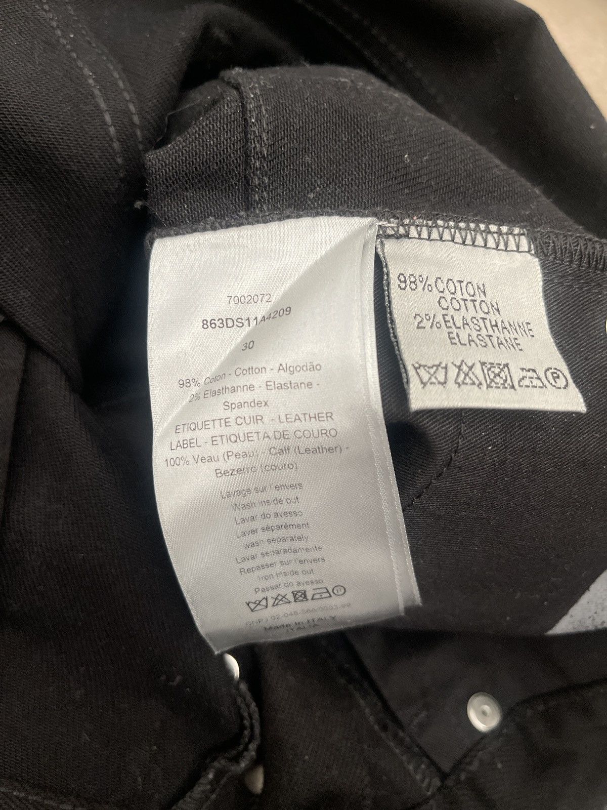 Dior Dior men’s Jeans Size US 30 / EU 46 - 15 Thumbnail