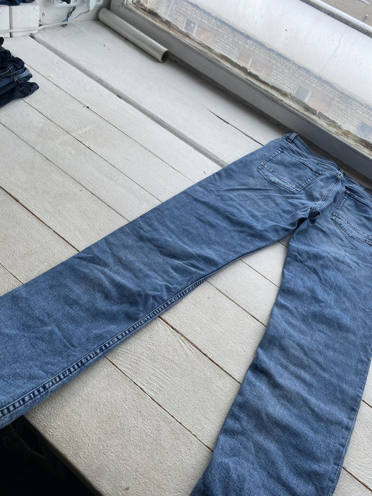 Hugo Boss 00s BOSS Hugo Boss Slim Fit Blue Jeans Light Wash Denim Size US 32 / EU 48 - 11 Thumbnail