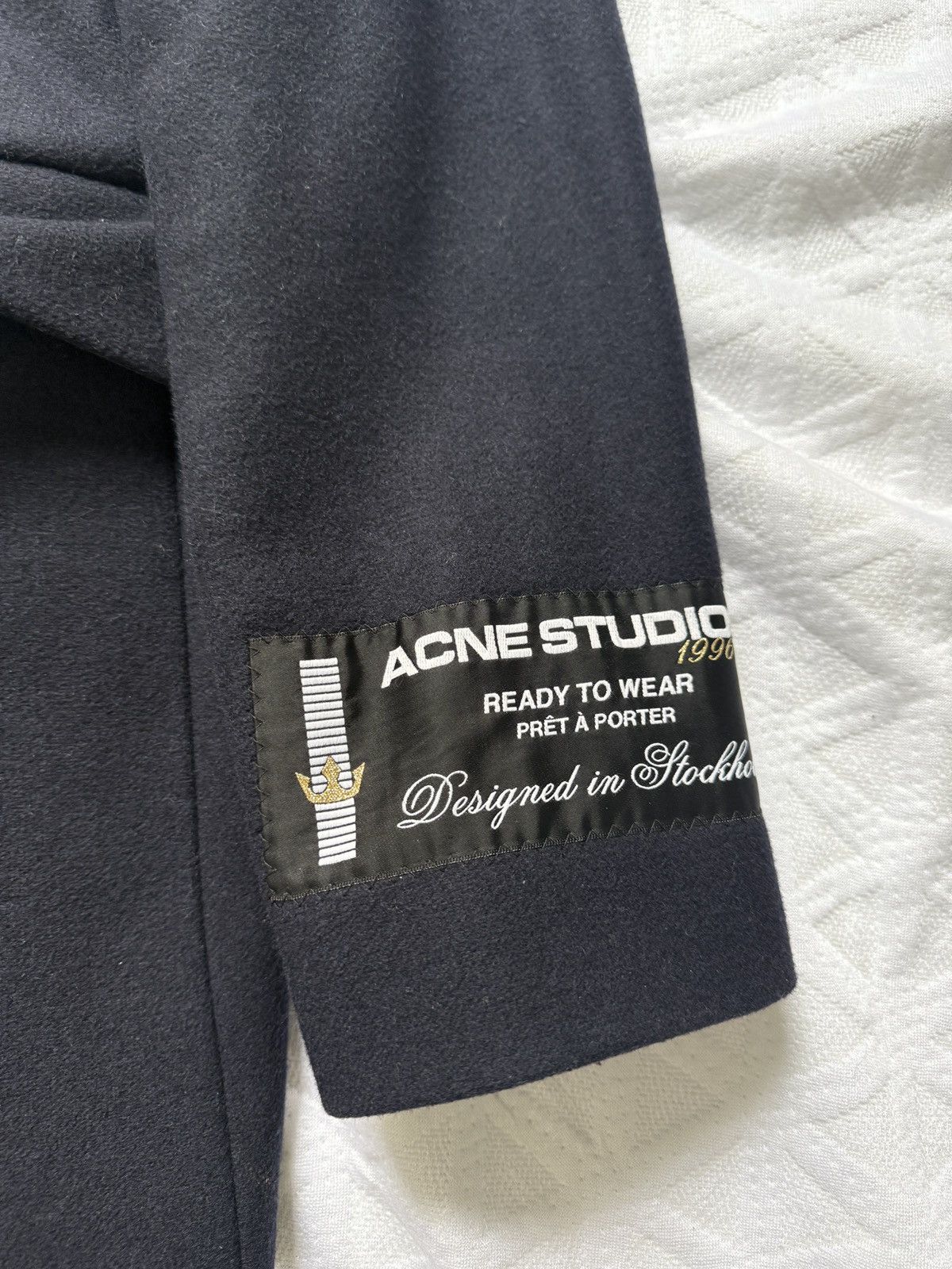 Acne Studios Acne Studios Couture Label Wool Felt Coat Size US L / EU 52-54 / 3 - 2 Thumbnail