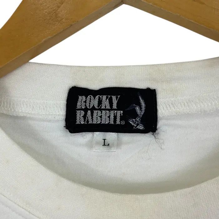 Vintage Vintage ROCKY RABBIT COLLECTION Cartoon Tee Shirt Size L / US 10 / IT 46 - 5 Thumbnail
