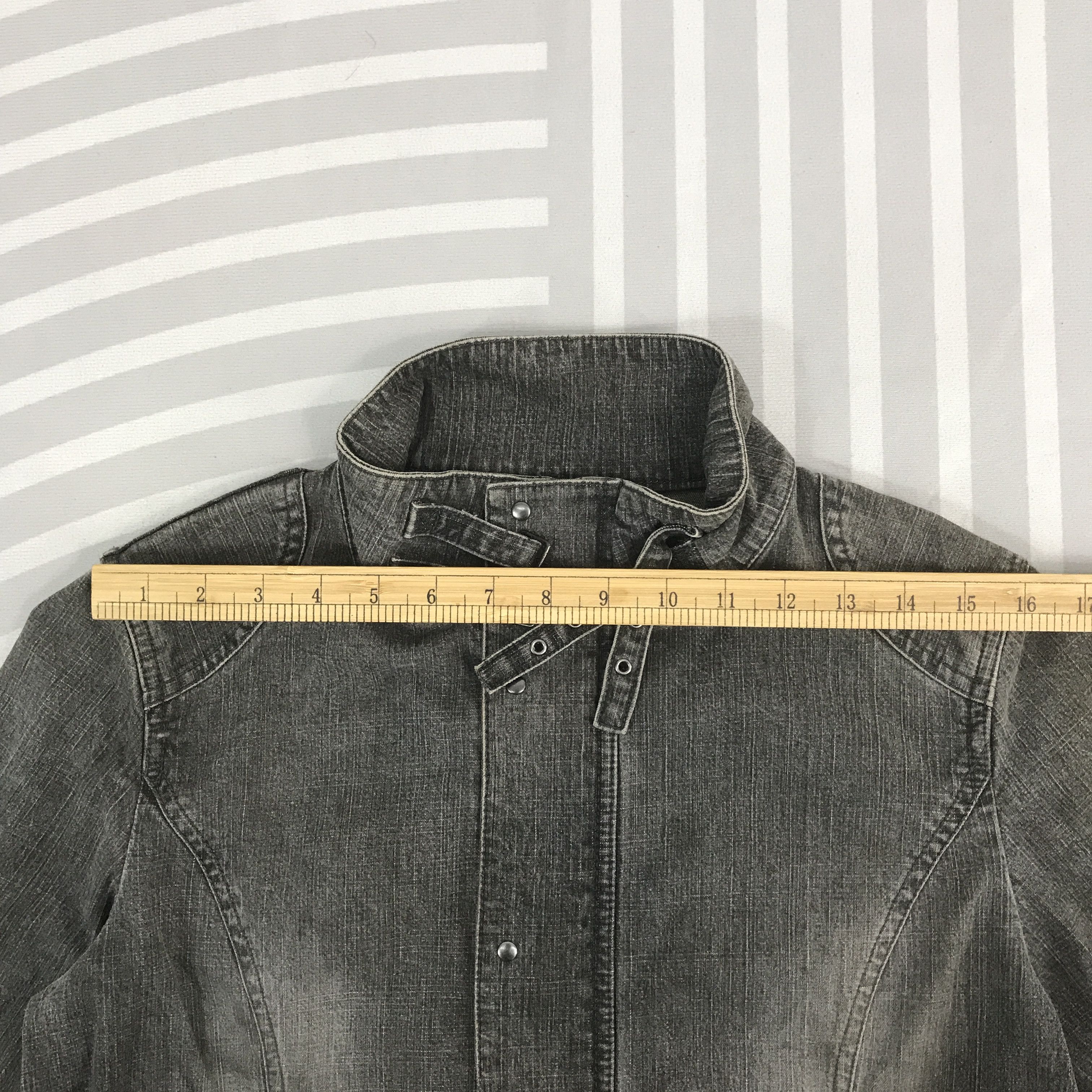 Japanese Brand × Vintage Vintage Vent De mer black Denim faded Jacket Size US M / EU 48-50 / 2 - 5 Thumbnail