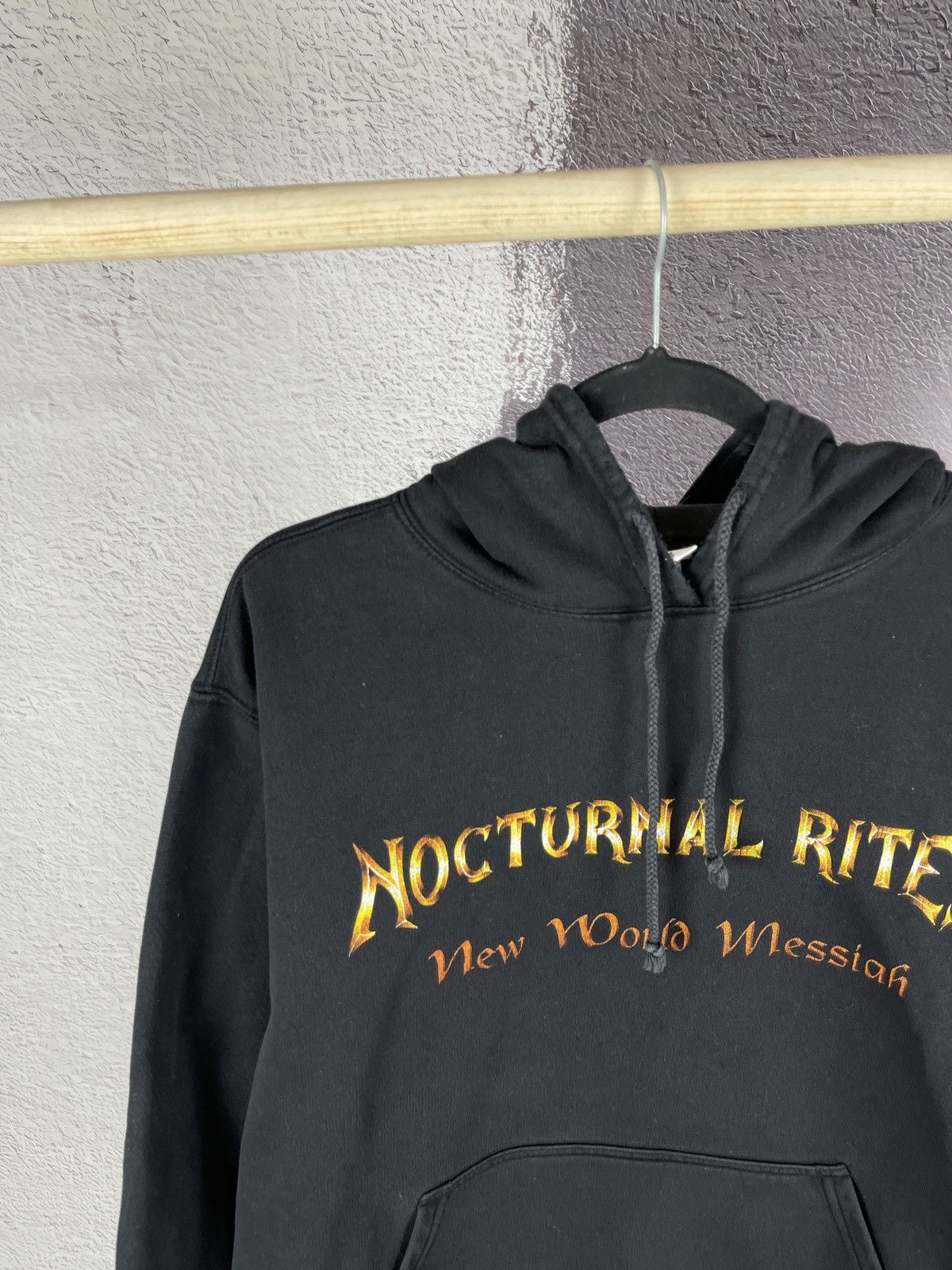 Band Tees × Vintage Nocturnal Rites New World Messiah vintage distressed hoodie Size US L / EU 52-54 / 3 - 10 Thumbnail