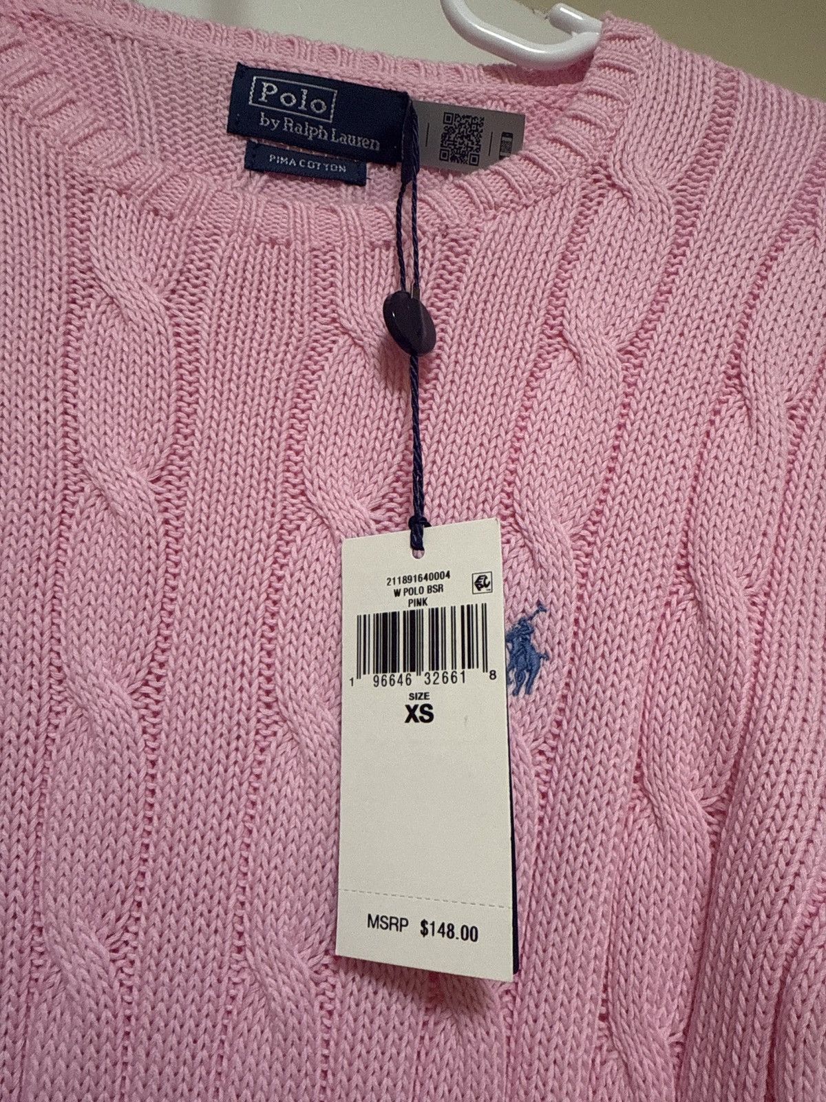 Polo Ralph Lauren Ralph Lauren pink sweater never worn Size XS / US 0-2 / IT 36-38 - 2 Thumbnail