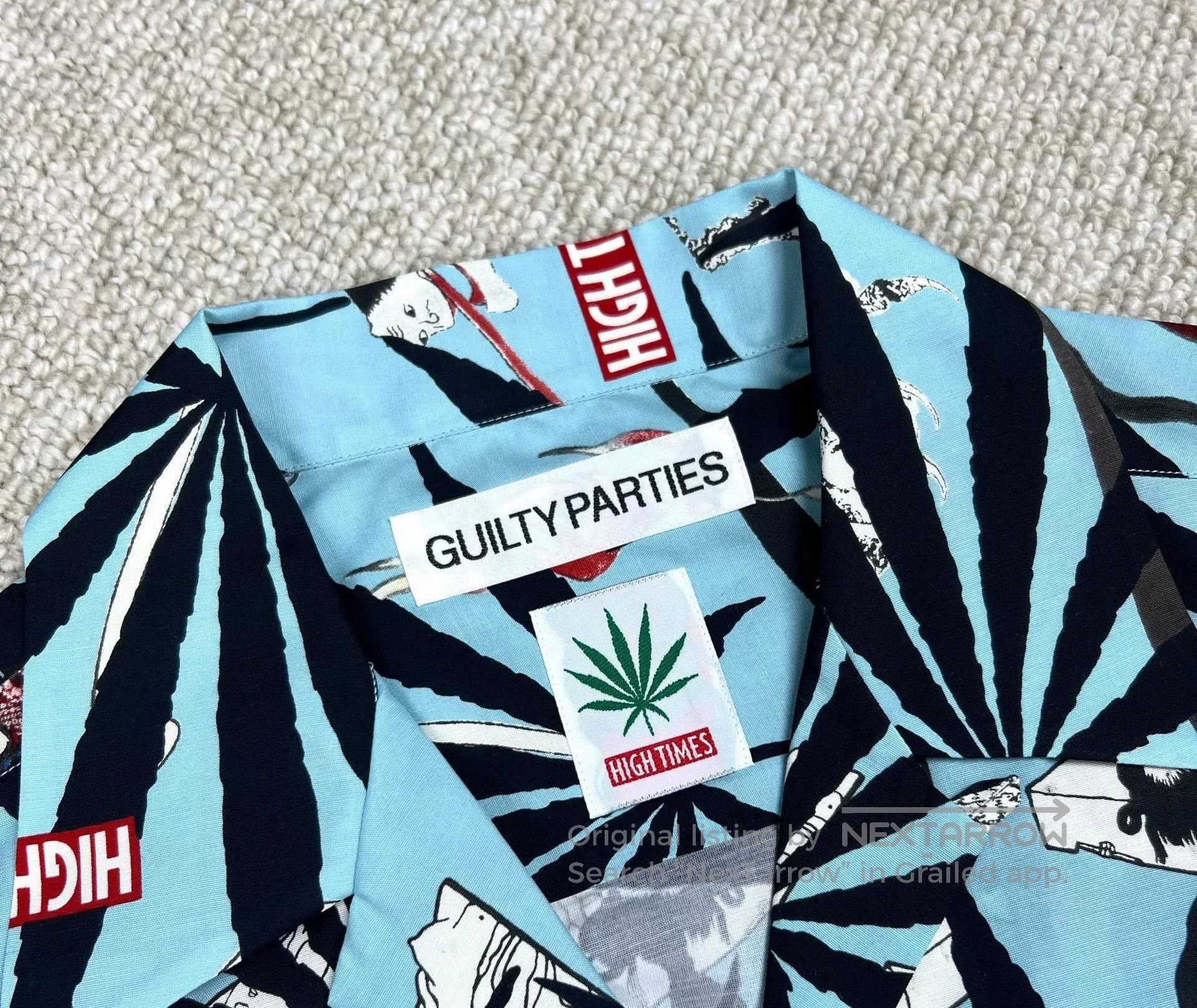 Wacko Maria WACKO MARIA x HIGH TIMES Hawaiian Shirt. Size US L / EU 52-54 / 3 - 2 Thumbnail