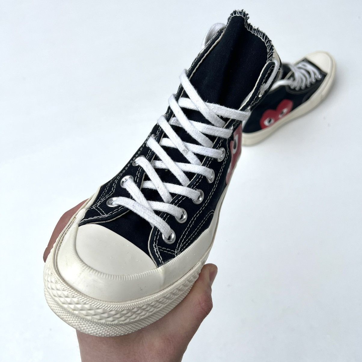 Comme des Garcons PLAY × Converse Converse Comme des Garcons Play shoes Size US 7 / EU 40 - 10 Thumbnail
