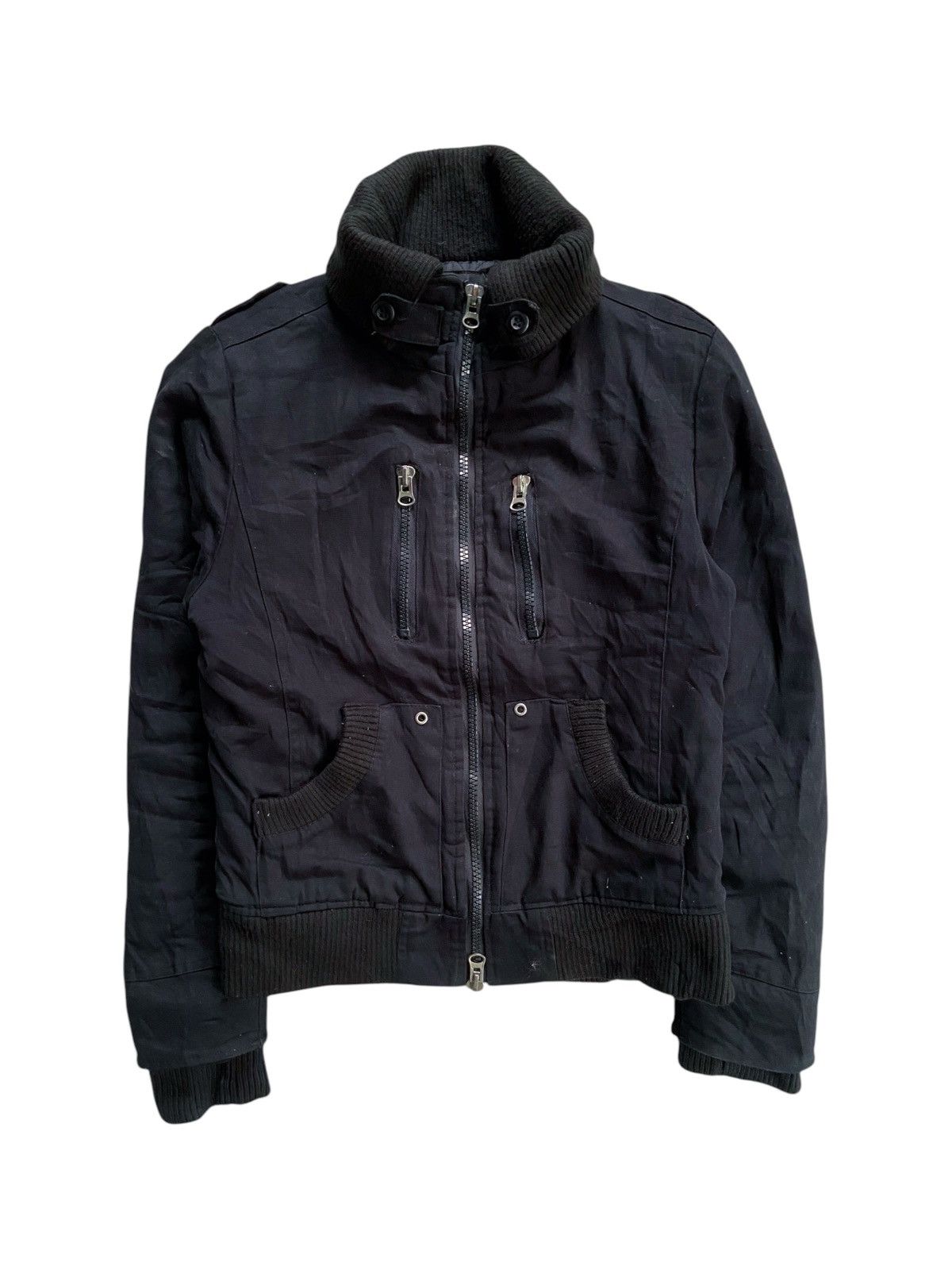 Japanese Brand × Vintage G.o.a leather bono jacket | Grailed