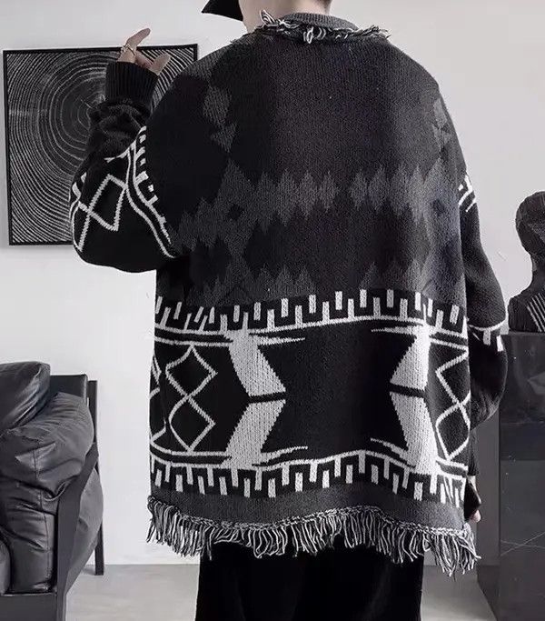 VIBE Boho bohemian hippie cardigan streetwear Size US L / EU 52-54 / 3 - 4 Thumbnail
