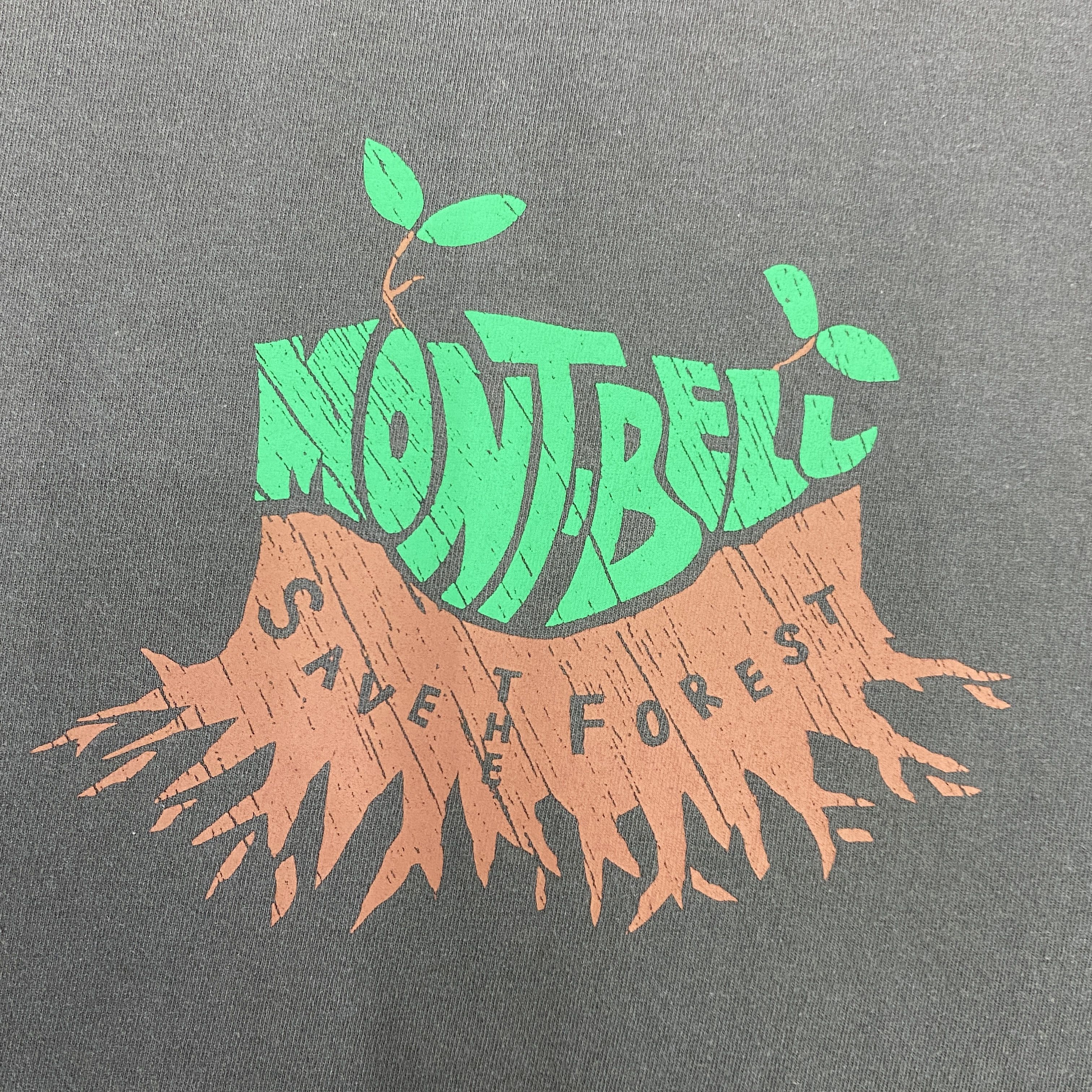 Japanese Brand Vintage Mont Bell Save The Forest Sun Faded Tshirt - J003 Size US M / EU 48-50 / 2 - 6 Thumbnail