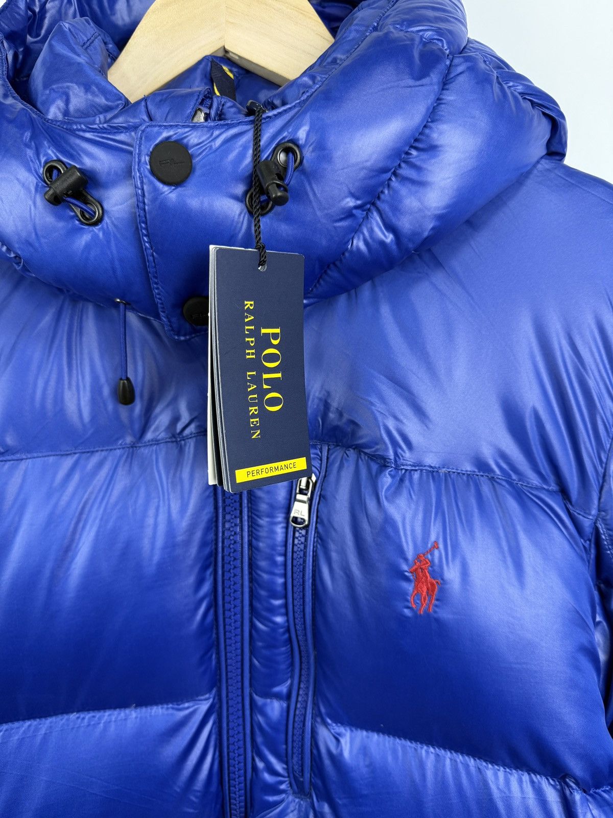 Polo Ralph Lauren 🇺🇸❗️NEW Ralph Lauren Hooded Down Puffer Glossy El Cap Jacket Size US M / EU 48-50 / 2 - 9 Thumbnail