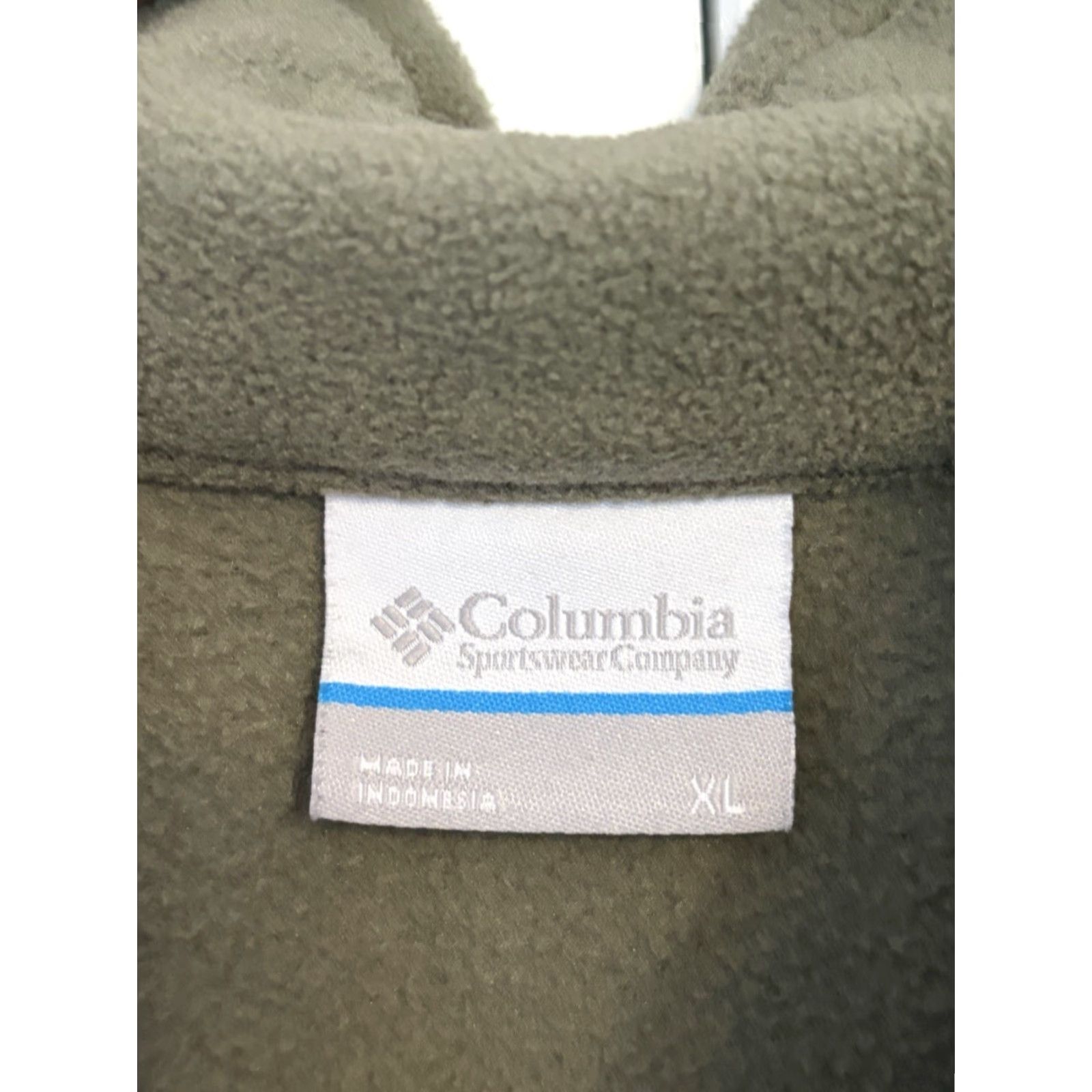 Vintage VINTAGE Columbia Fleece Pullover 1/4 Zip Mens XL Green Pullover USA Outdoor Size US XL / EU 56 / 4 - 5 Thumbnail