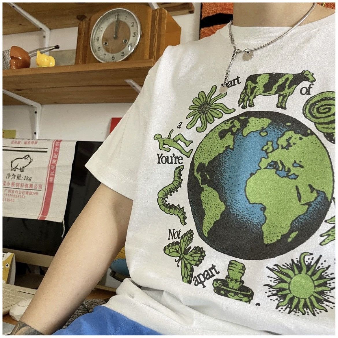 Japanese Brand × Vintage Retro punk shirt Size ONE SIZE - 2 Thumbnail