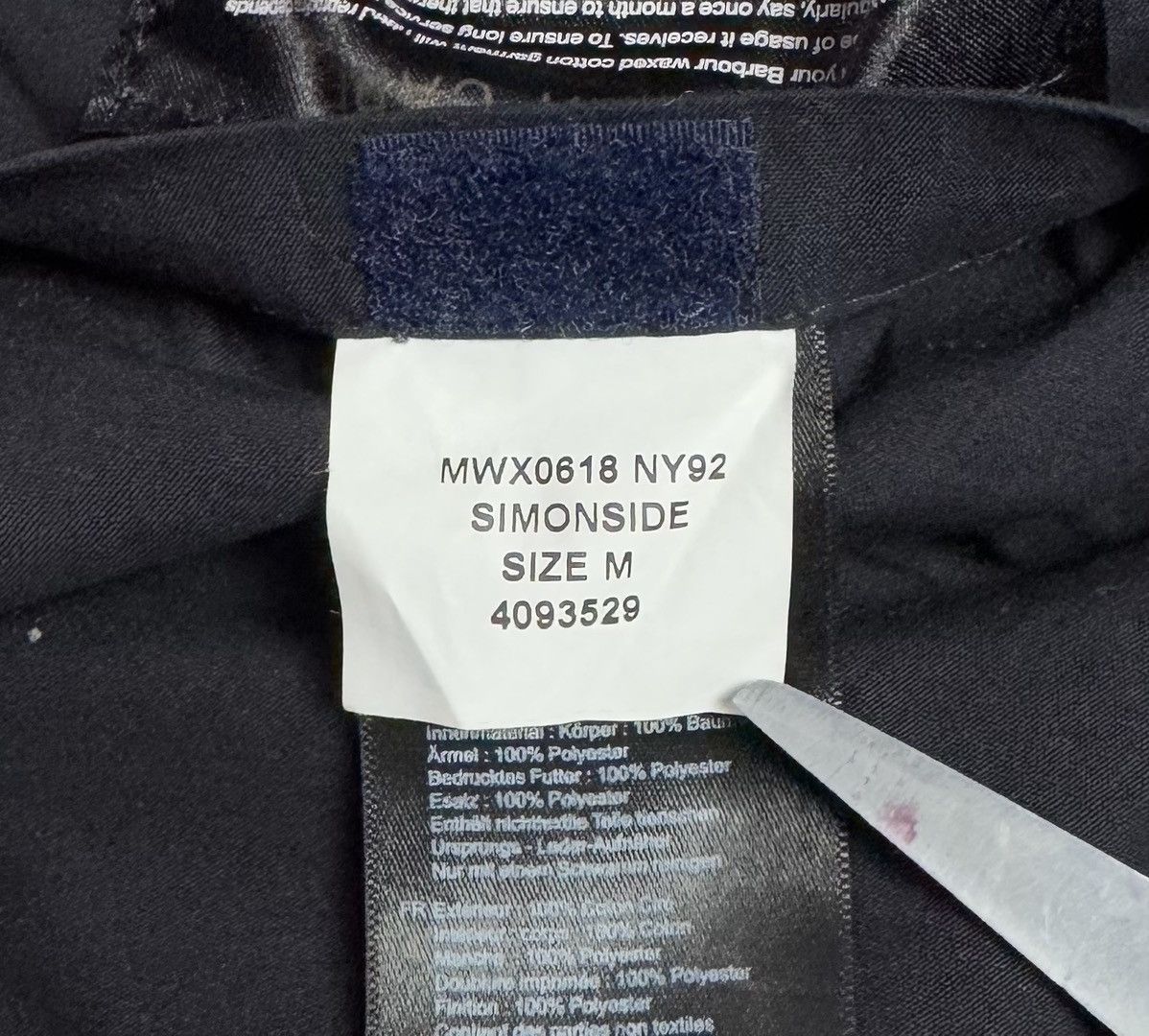 Barbour Barbour International Simonside Wax Cotton Jacket Size US M / EU 48-50 / 2 - 18 Thumbnail