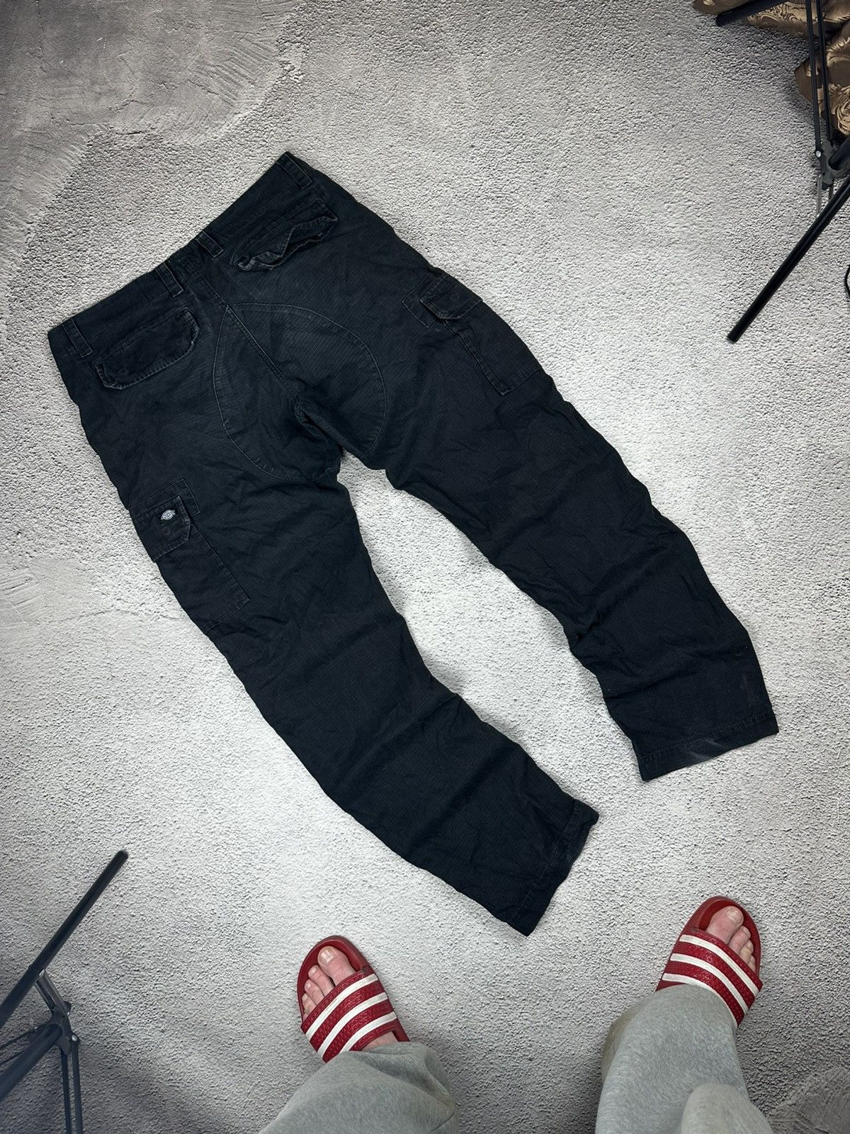 Dickies Vintage Dickies Cargo Pants Faded Distressed Y2K Size US 34 / EU 50 - 1 Thumbnail