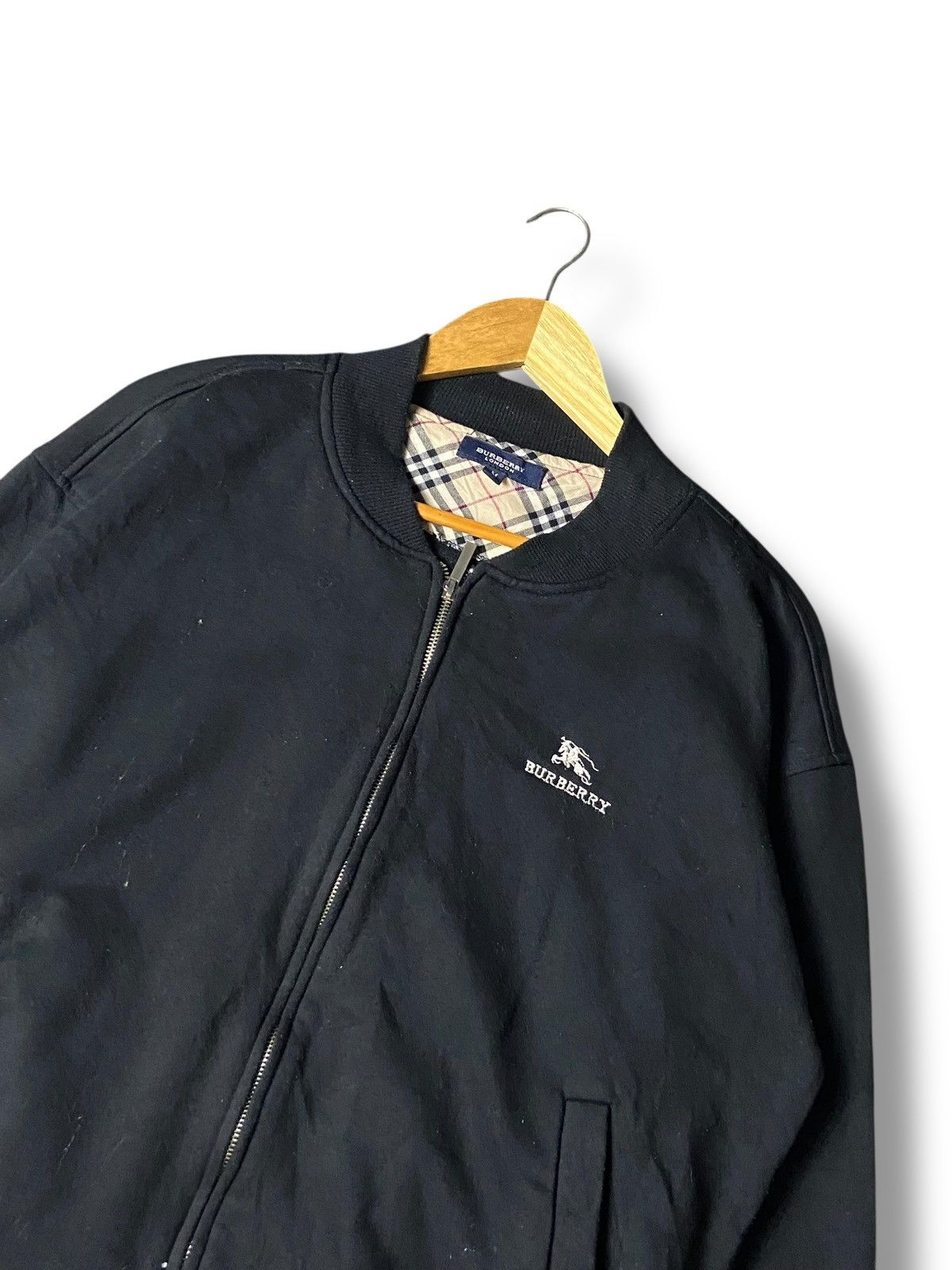 Burberry Burberry London Bomber Style Jacket (158) Size US M / EU 48-50 / 2 - 2 Thumbnail