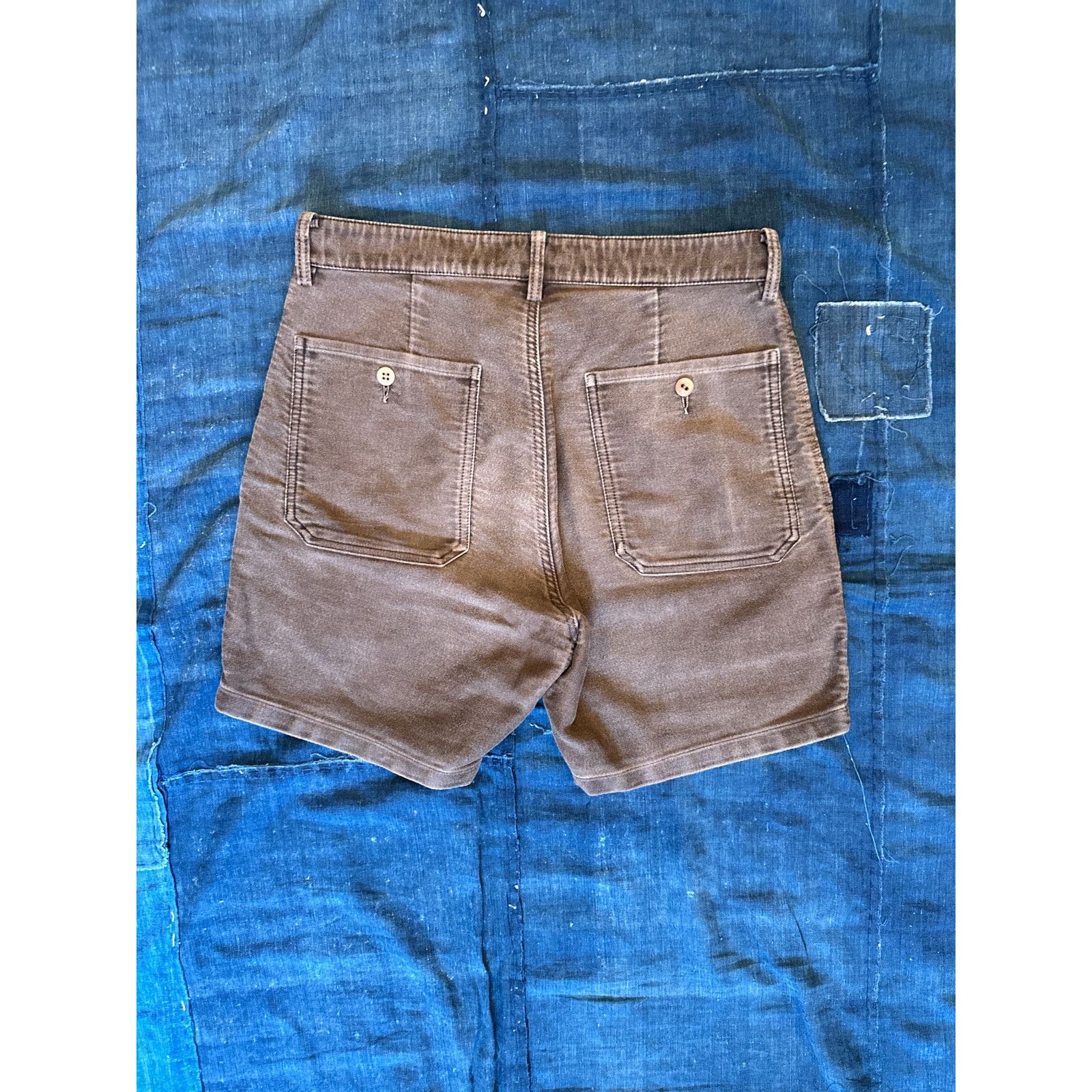 Visvim Visvim I.C.T. Pastoral Shorts N.D. - Mud Dyed | Grailed