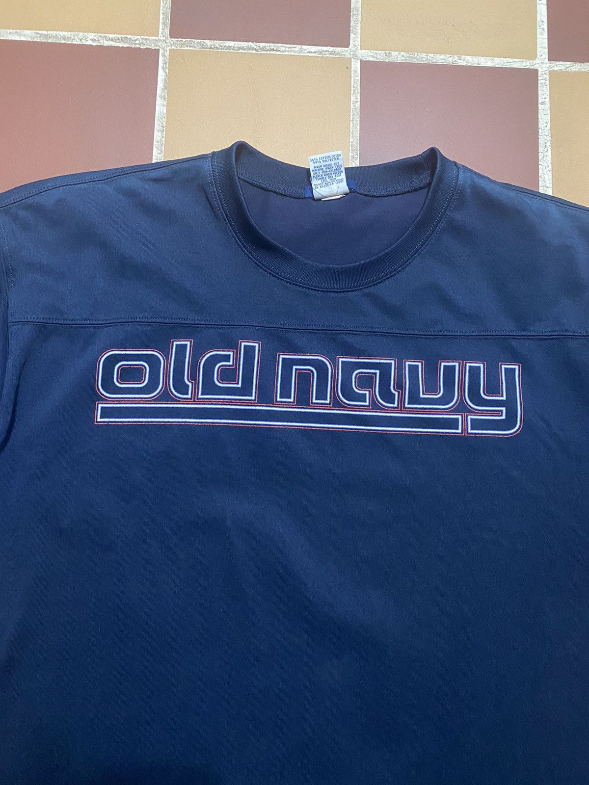 Old Navy × Vintage Vintage Y2K Old Navy Jersey Shirt XXL Size US XXL / EU 58 / 5 - 2 Thumbnail