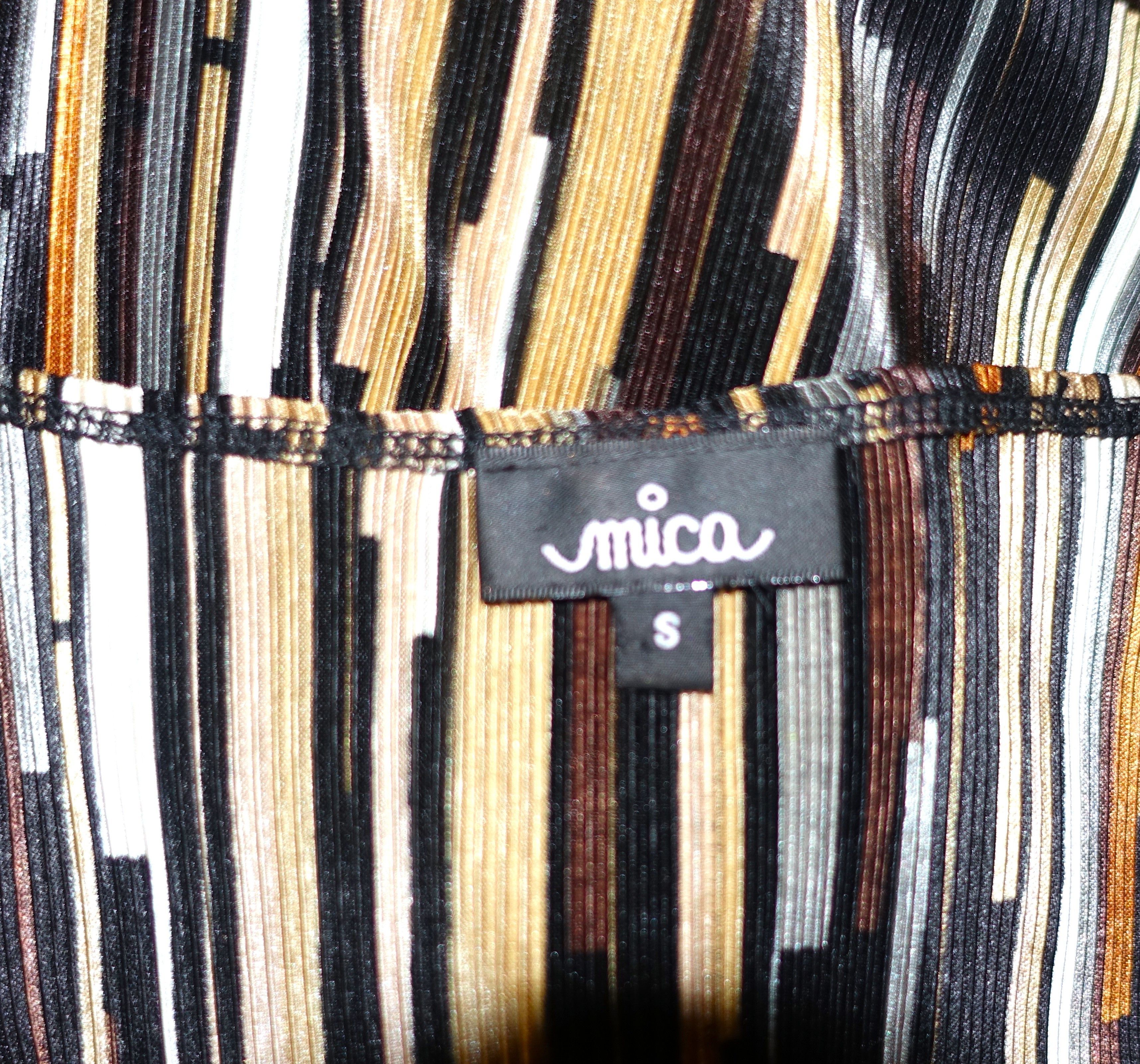 Other Mica Multi Color Striped Halter Wrap Dress S Size S / US 4 / IT 40 - 6 Thumbnail
