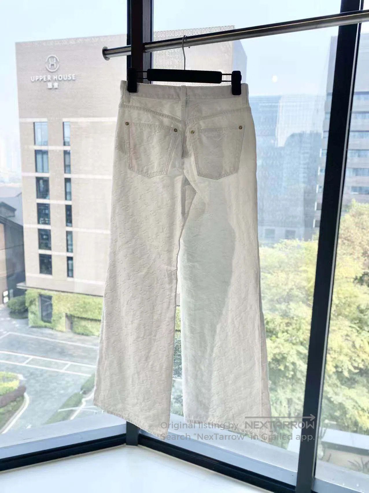 Louis Vuitton Louis Vuitton 25SS presbydo-printed denim trousers| Size 42" / US 20 - 3 Thumbnail