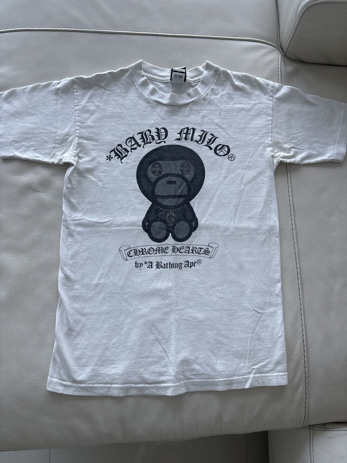 Bape × Chrome Hearts Chrome Hearts × BAPE Baby Milo Tee (Made in USA) Size US S / EU 44-46 / 1 - 1 Thumbnail