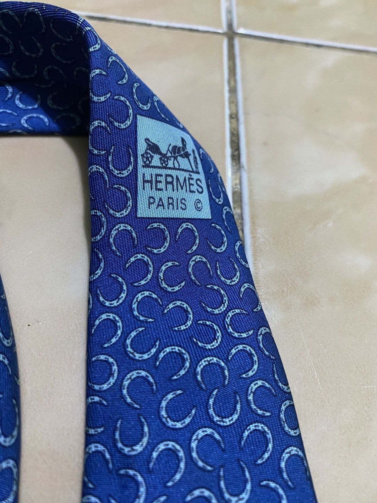 Hermes Necktie vintage hermes Size ONE SIZE - 3 Thumbnail