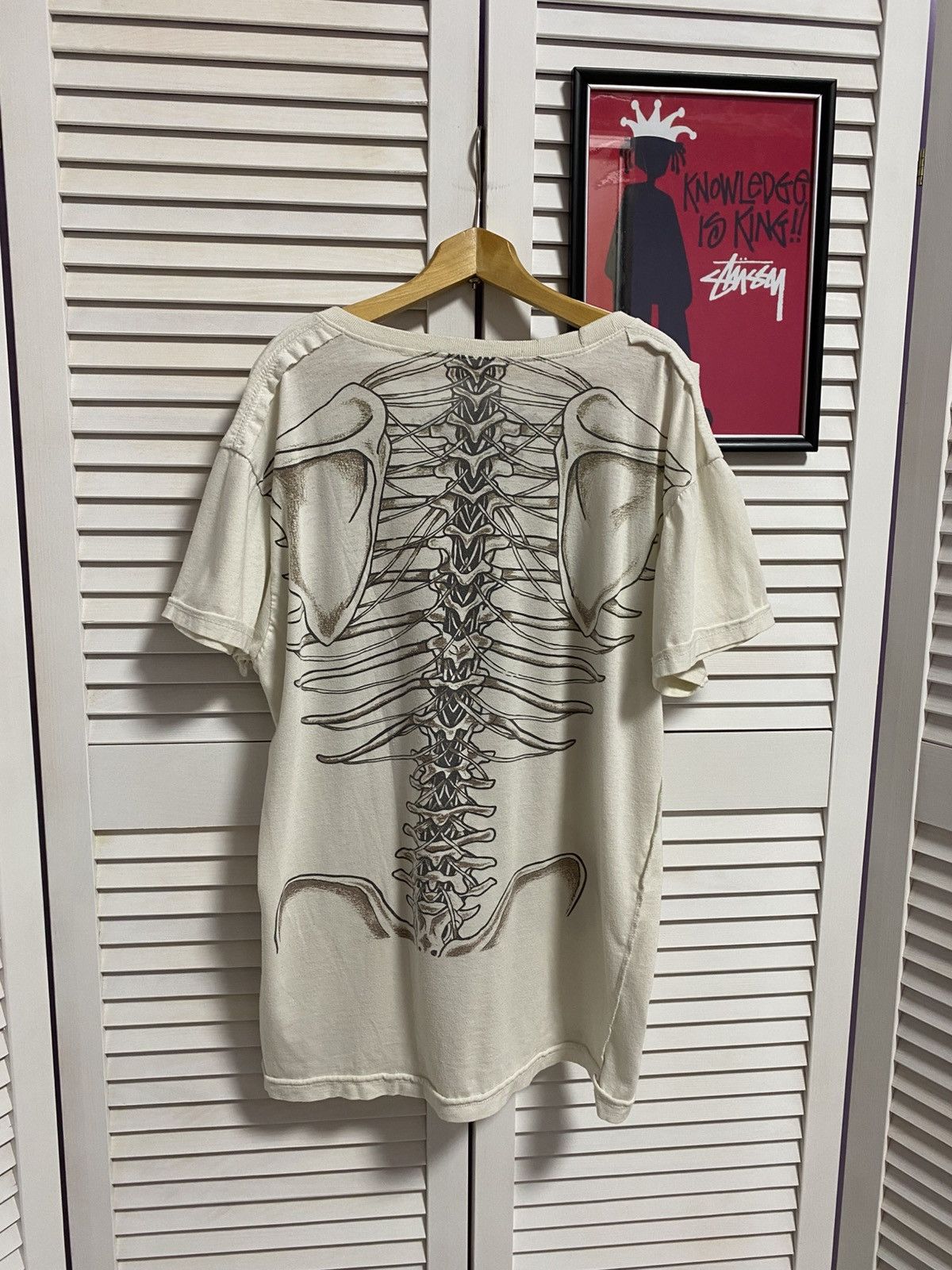 Hysteric Glamour Vintage Y2k T-Shirt Anatomy Organ Skeleton Tee Rare 80s Tee Size US M / EU 48-50 / 2 - 4 Thumbnail