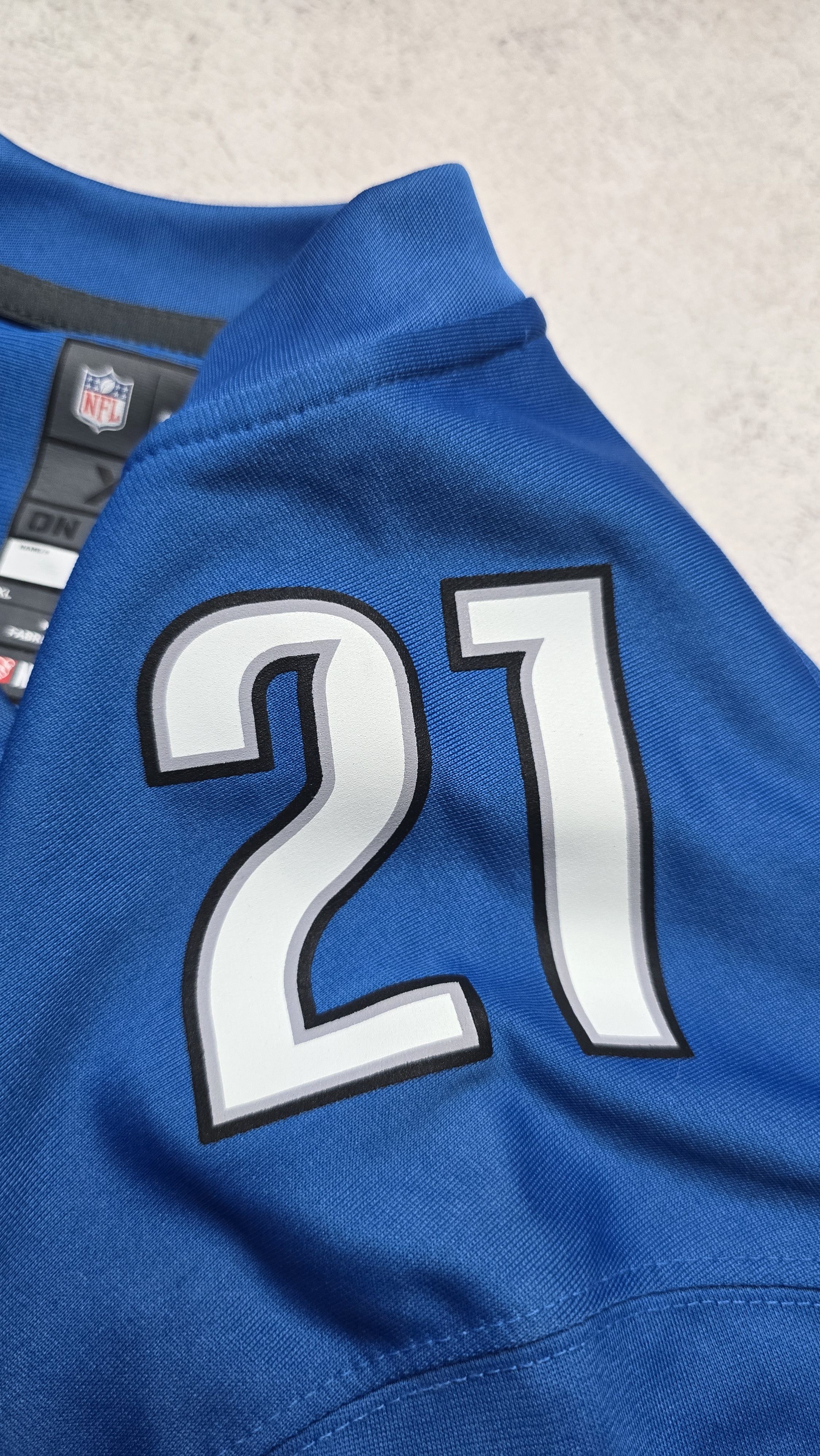 Nike Reggie Bush #21 Detroit Lions Nike On Field NFL Jersey Size US XL / EU 56 / 4 - 10 Thumbnail