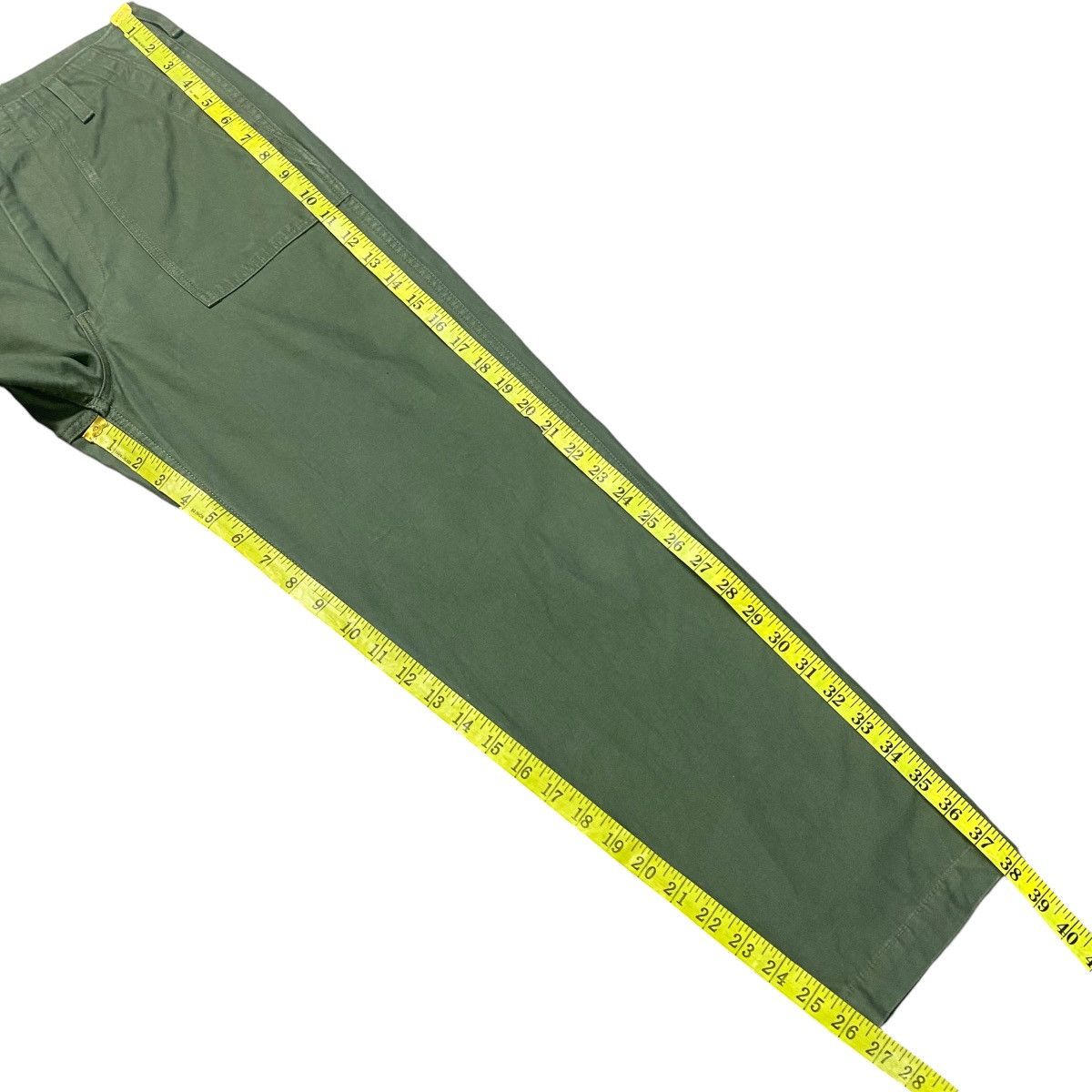Japanese Brand D.M.G Domingo OG107 Us Army Fatigue Pants Sateen Size US 28 / EU 44 - 16 Thumbnail