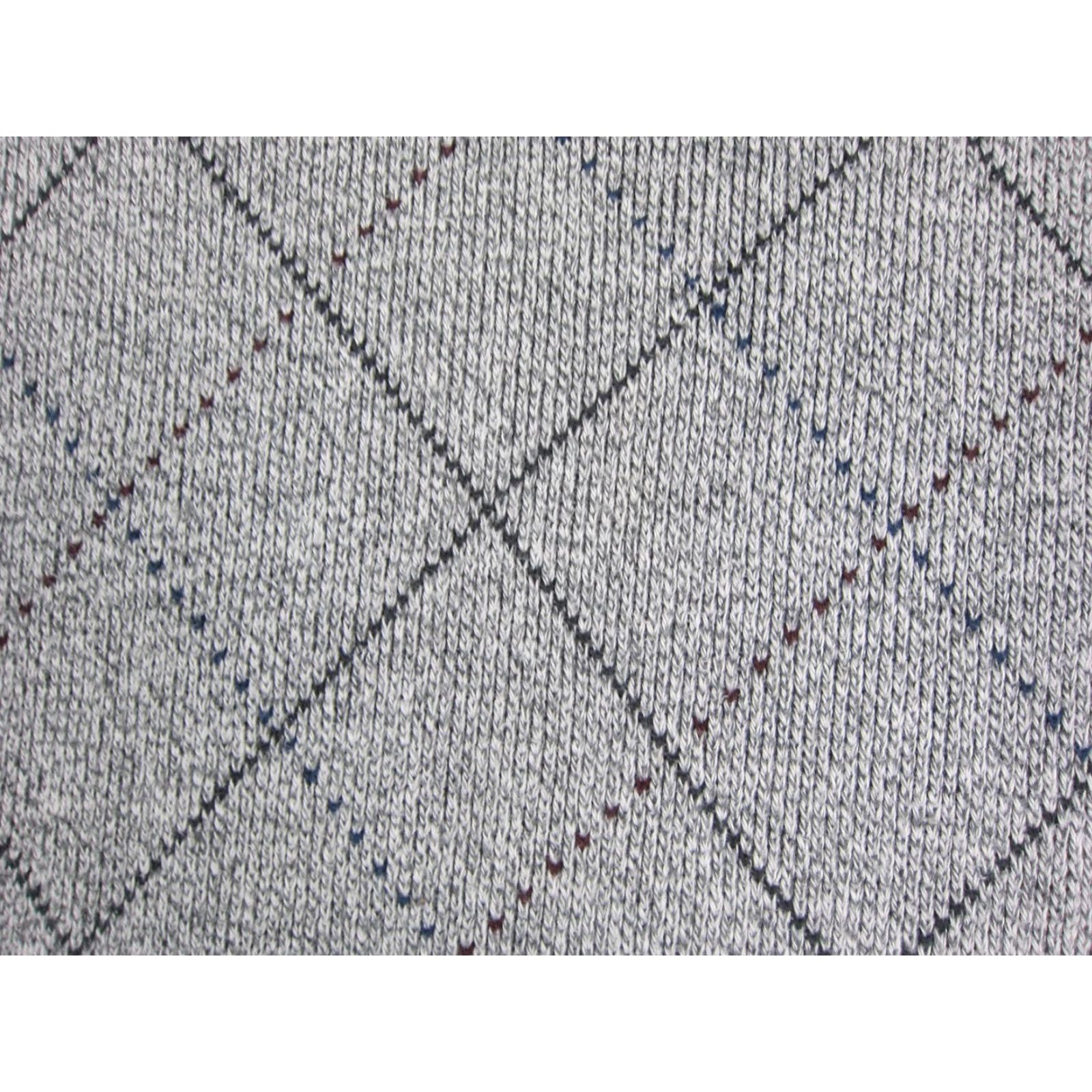Vintage VINTAGE Fairway Sport Sweater Mens L Gray Diamond Crewneck Pullover Knit Knitwear Casual USA Size US L / EU 52-54 / 3 - 5 Thumbnail