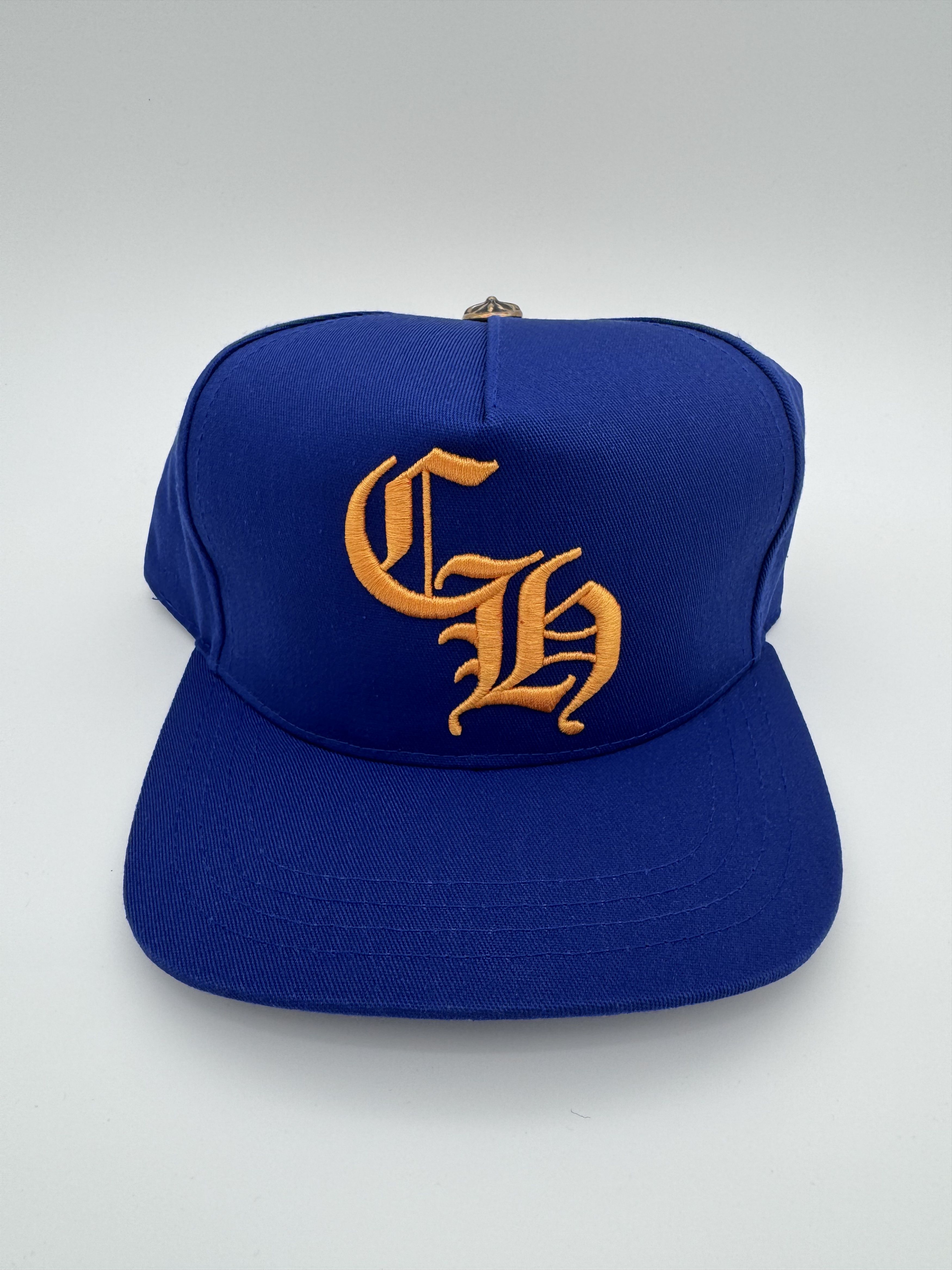Chrome Hearts CH Baseball Hat - Blue/Orange