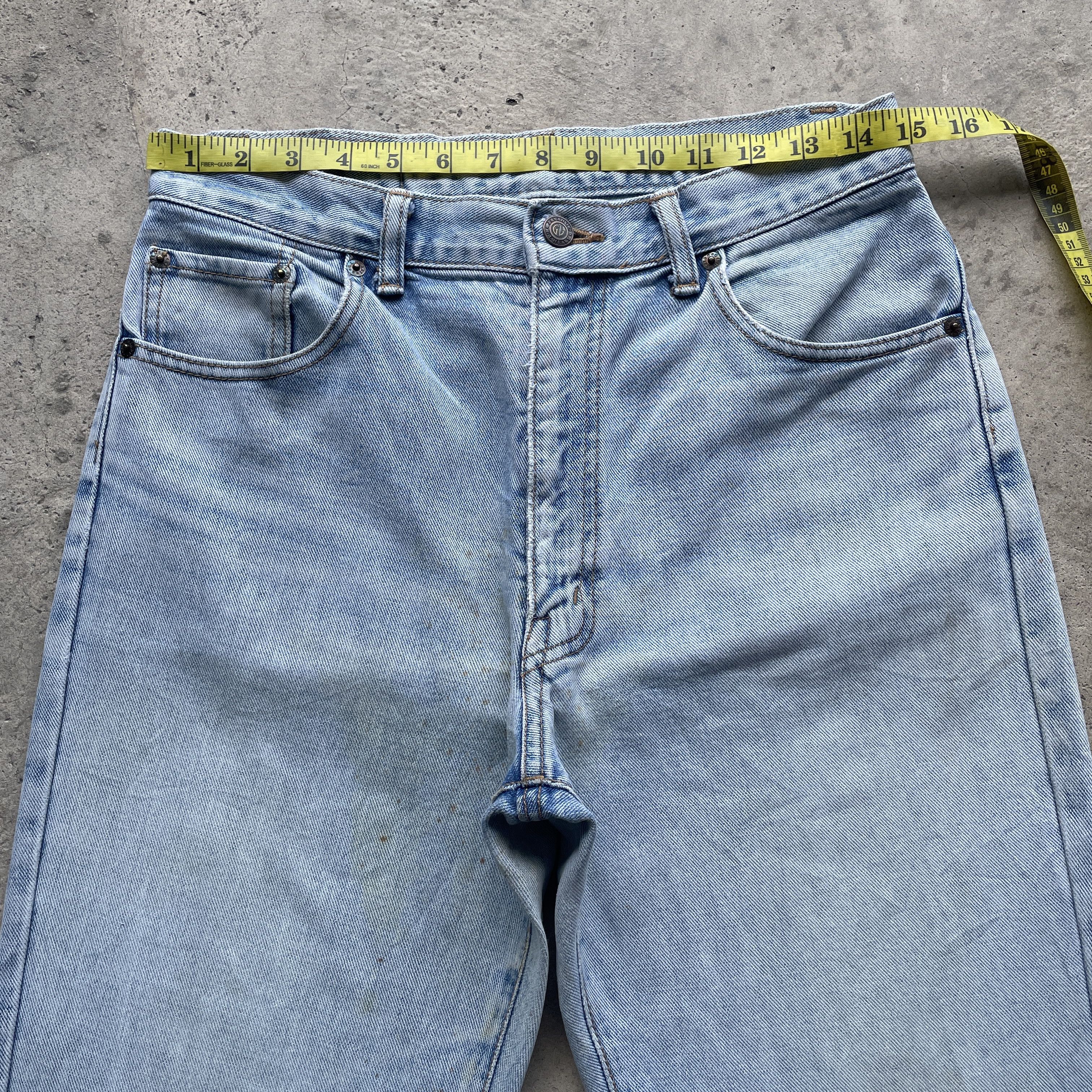 Japanese Brand VINTAGE JAPAN RIPPED JEANS WASH DENIM DISTRESSED PANTS W30 Size US 30 / EU 46 - 5 Thumbnail