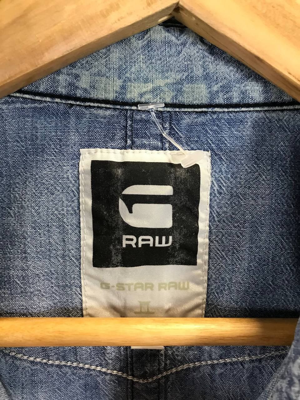 G-Star G Star Raw vintage denim shirt Size US L / EU 52-54 / 3 - 5 Thumbnail