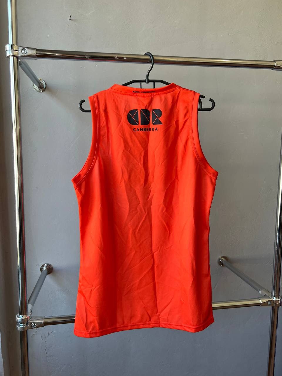 New Balance NEW! 2025 GWS GIANTS AWAY RUGBY TANK TOP JERSEY ISC SIZE M Size US M / EU 48-50 / 2 - 11 Thumbnail