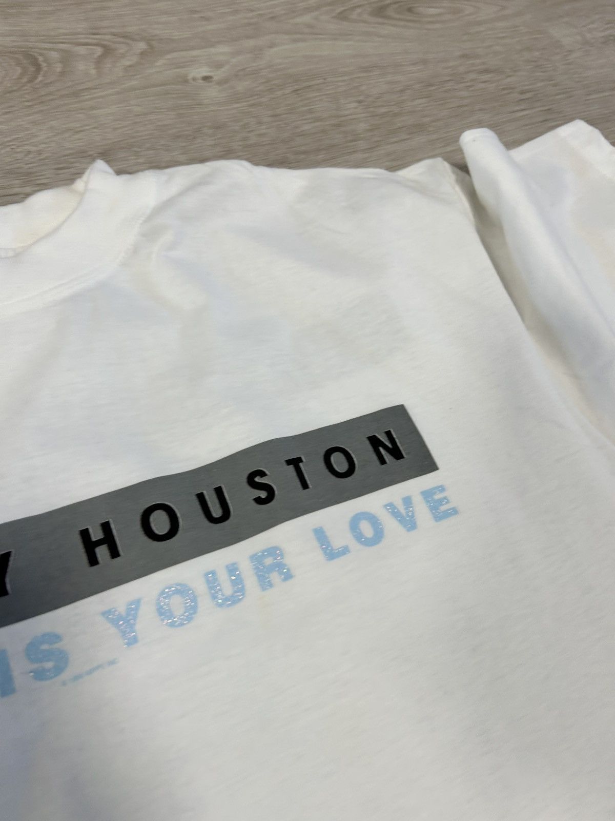 Vintage Vintage Whitney Houston Tour Europe 1999 USA size XL Size US XL / EU 56 / 4 - 9 Thumbnail