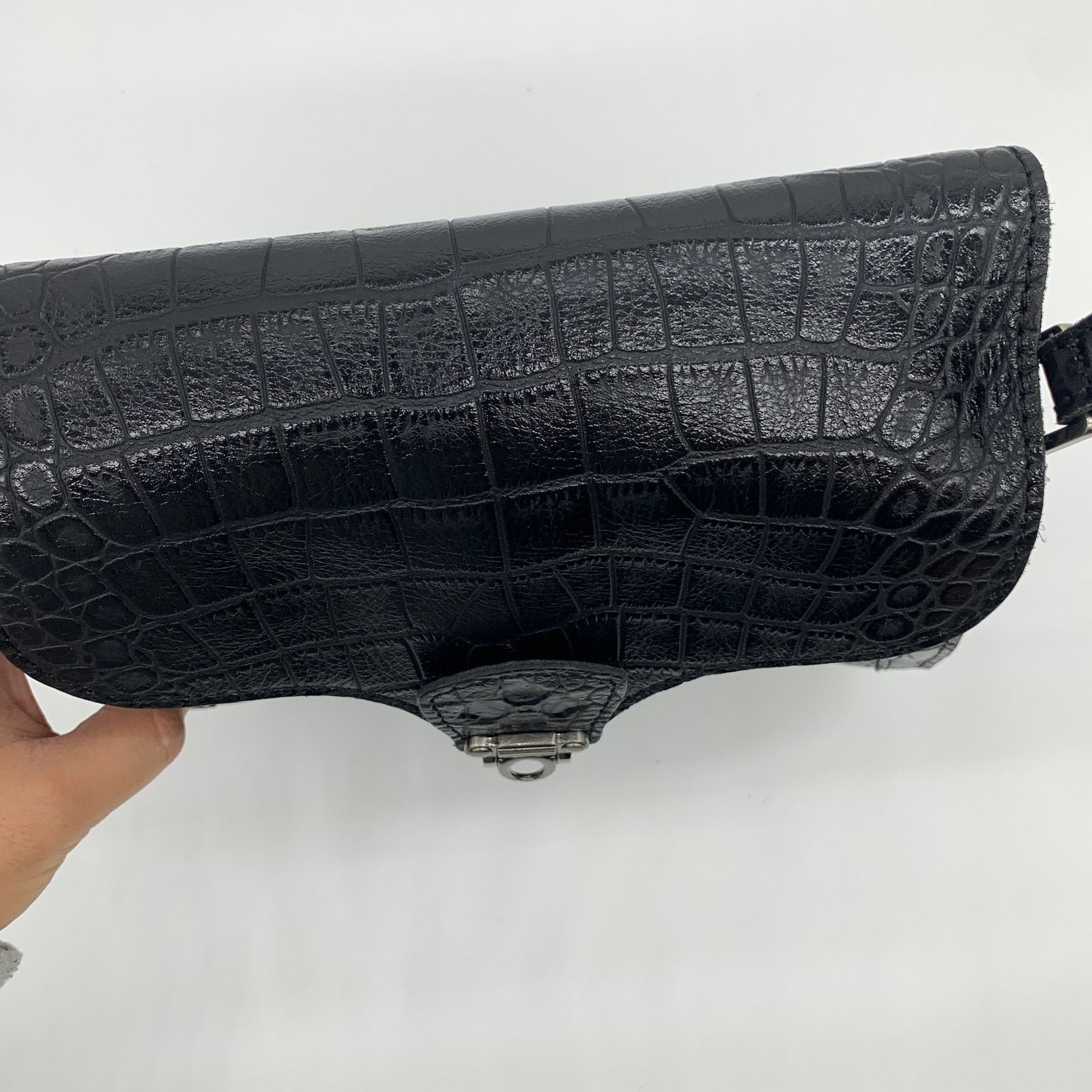 Other Patricia Nash Crossbody Leather Ashmore Satchel Black Size ONE SIZE - 10 Thumbnail