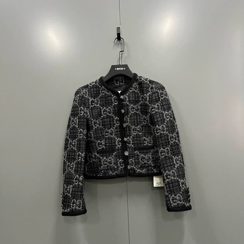 Gucci Gucci Clacard GG knitted jacket 2501-Nextarrow Size US XS / EU 42 / 0 - 1 Thumbnail