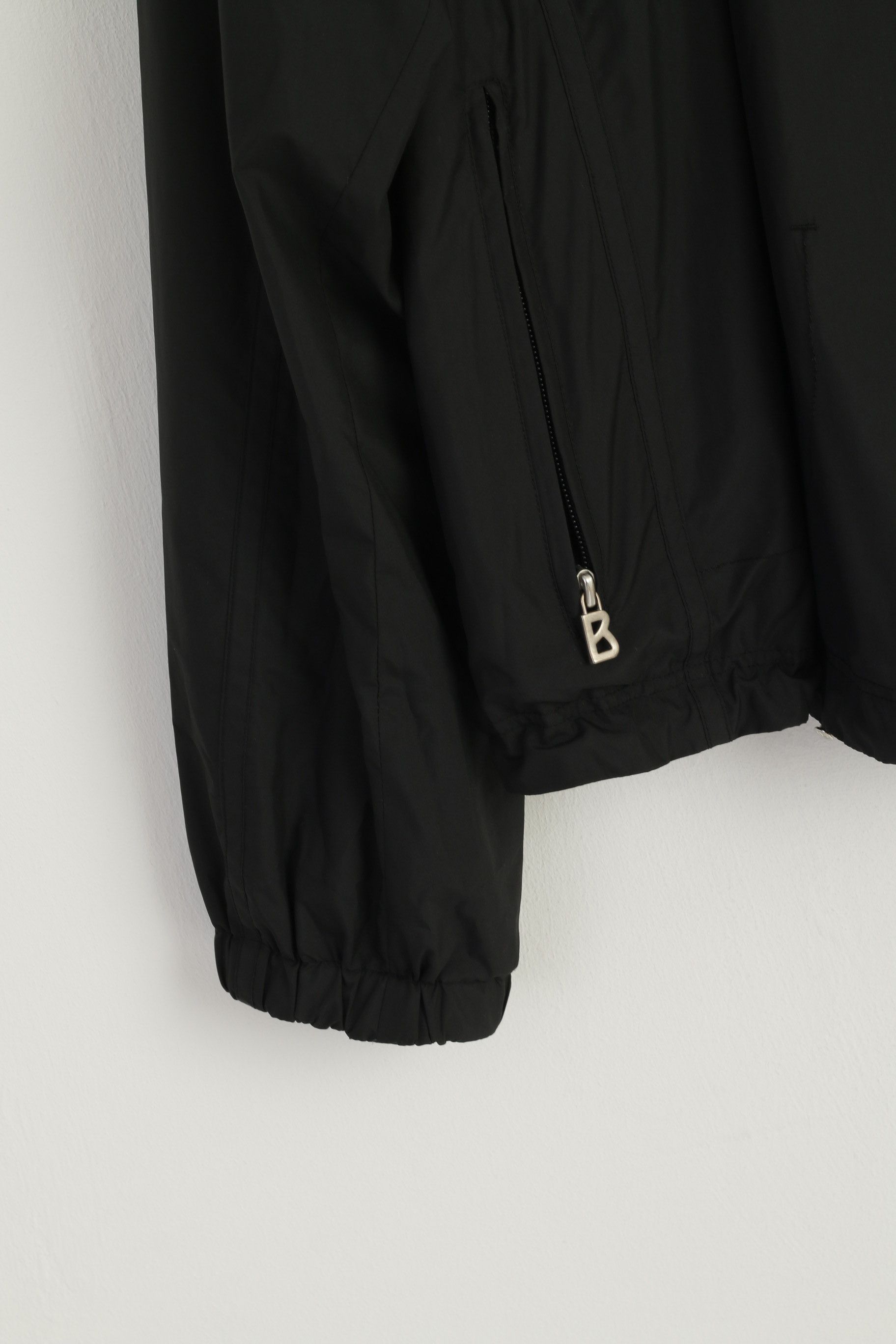 Bogner BOGNER Men 54 44 L Jacket Black Lightweight 1318 Size US L / EU 52-54 / 3 - 4 Thumbnail