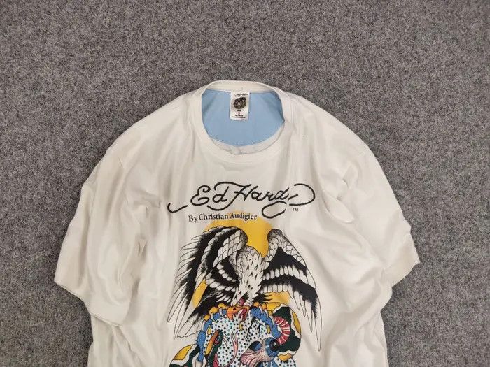 Ed Hardy Vintage Ed Hardy Christian Audigier Logo shirt Y2K Style Size US S / EU 44-46 / 1 - 2 Thumbnail
