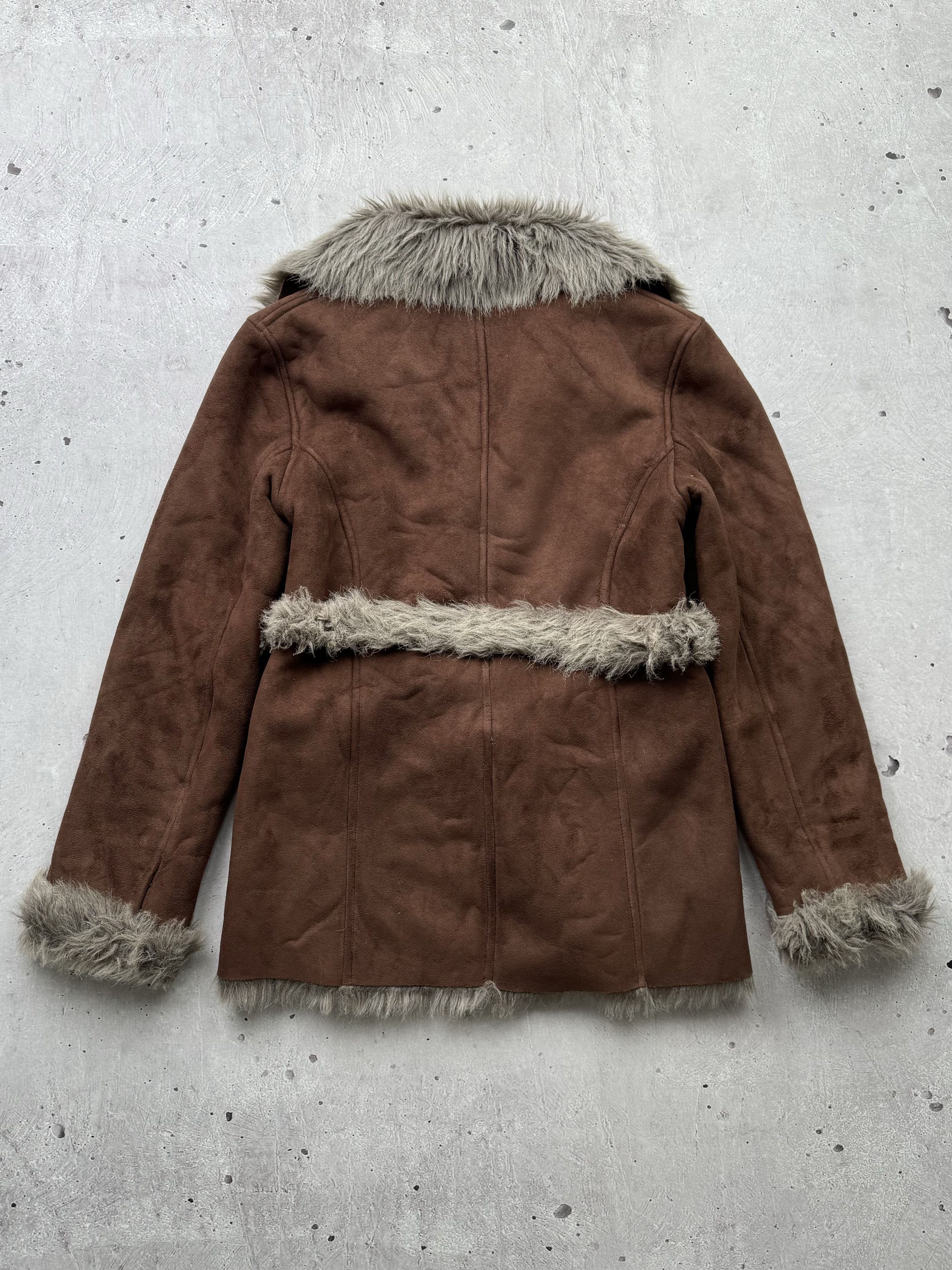 Other Vintage Amazing Faux Fur Coat With Belt Size M / US 6-8 / IT 42-44 - 8 Thumbnail