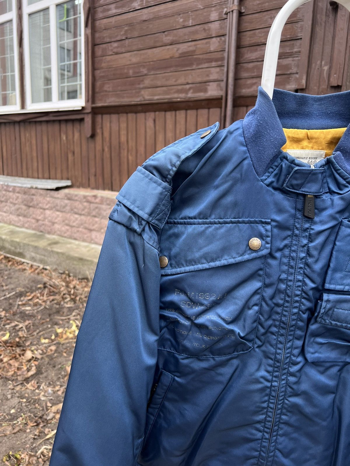 Japanese Brand Vintage Nankai Multi pocket nylon bomber jacket Size US S / EU 44-46 / 1 - 5 Thumbnail