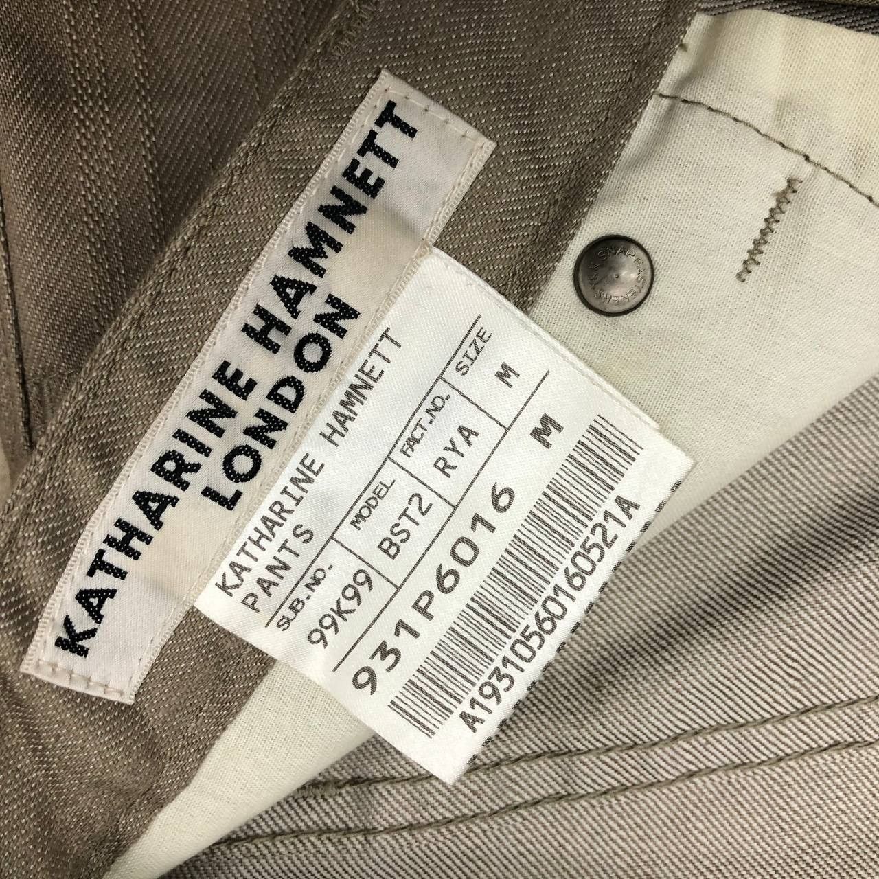 Katharine Hamnett London P38 KATHERINE HAMNETT LONDON SKINNY PANTS Size US 32 / EU 48 - 5 Thumbnail