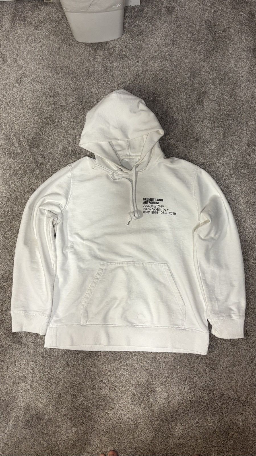 Helmut Lang 2019 Art Forum Hoodie