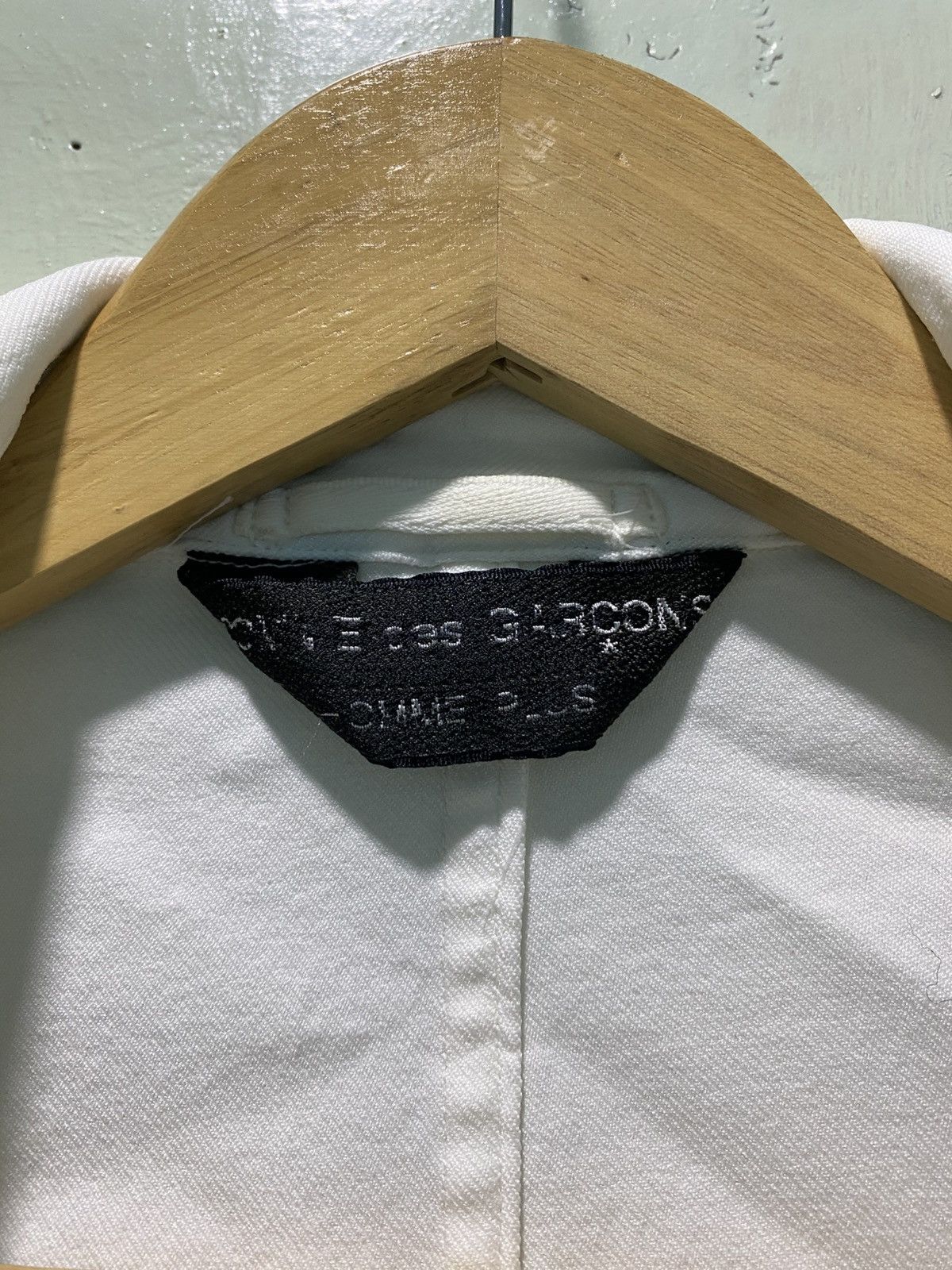 Comme des Garcons Homme Plus SS99 COMME des GARCONS Frill Period Polyester Shrunken Jcket Size US M / EU 48-50 / 2 - 8 Thumbnail